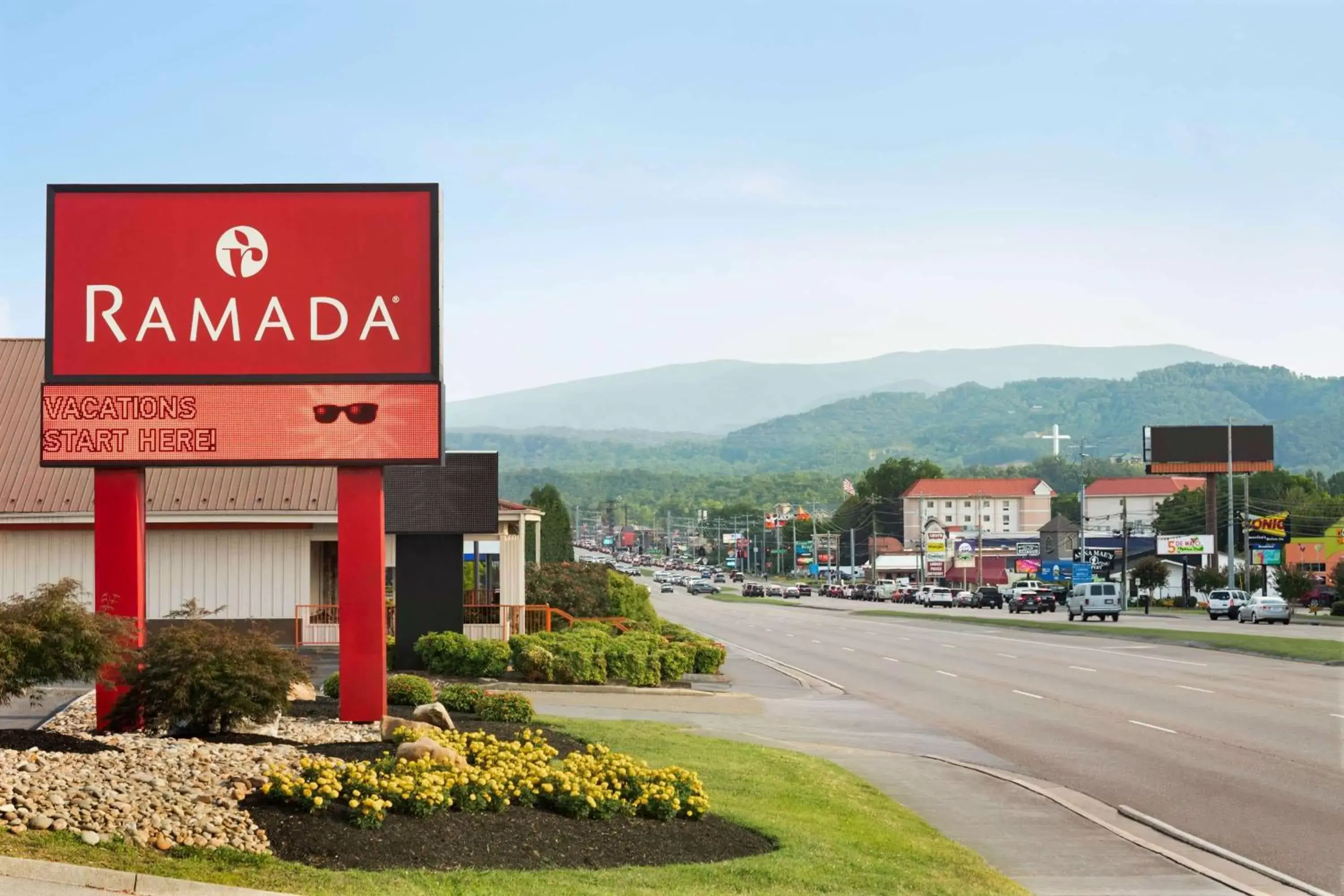 Off site in Ramada by Wyndham Pigeon Forge North