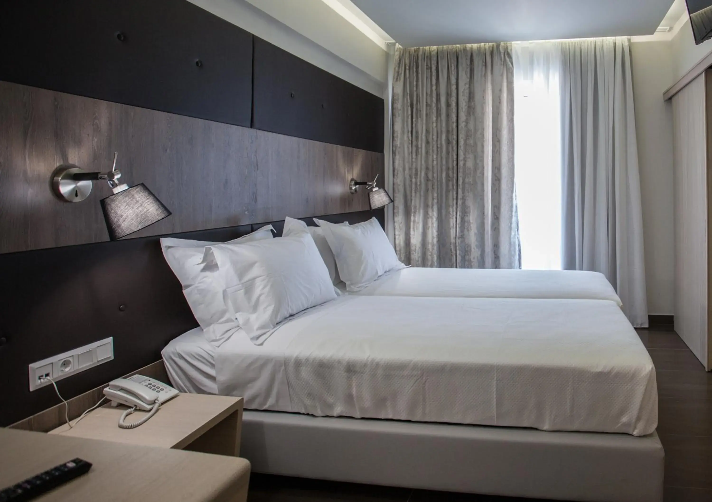 Bedroom, Bed in Melrose Hotel Rethymno
