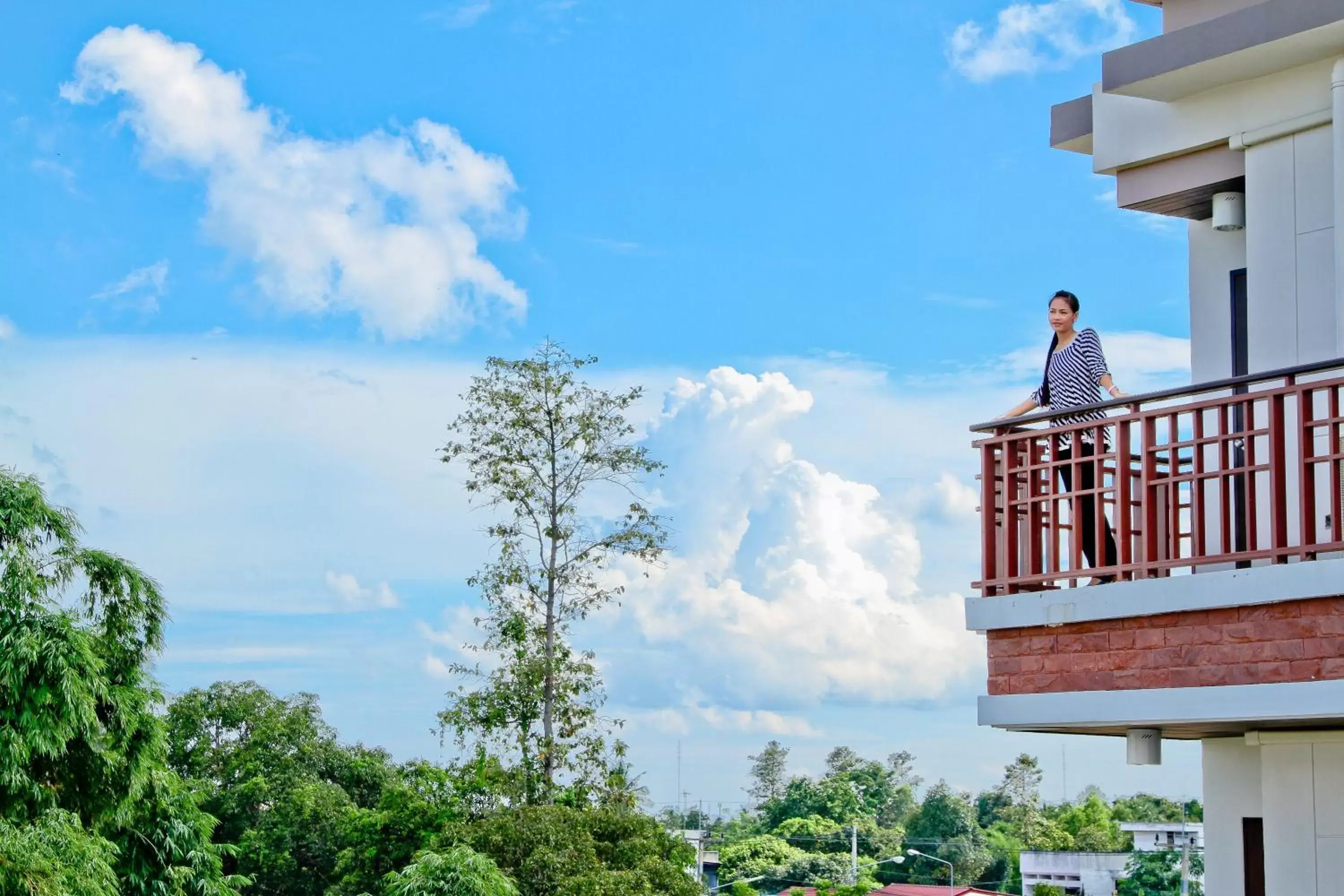 Balcony/Terrace in Phanomrungpuri Hotel Buriram