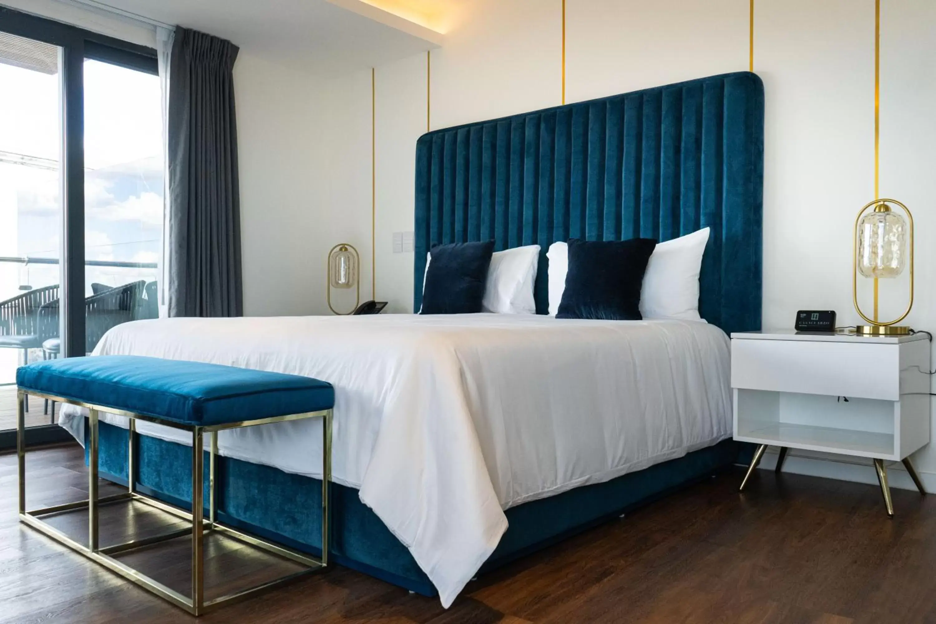 Bed in Casa Cuarzo Hotel Boutique