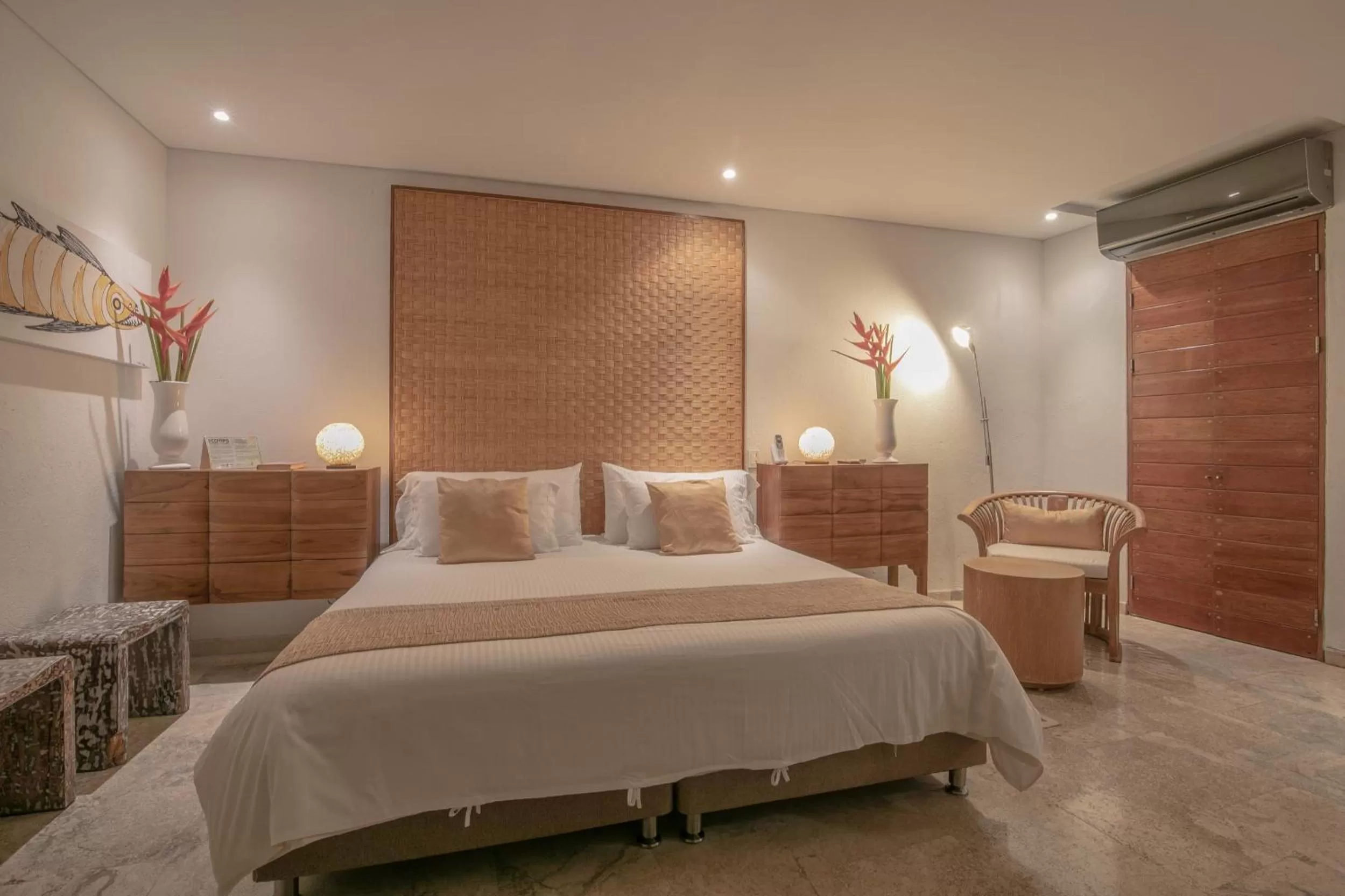 Bed in Casa Claver Loft Boutique Hotel