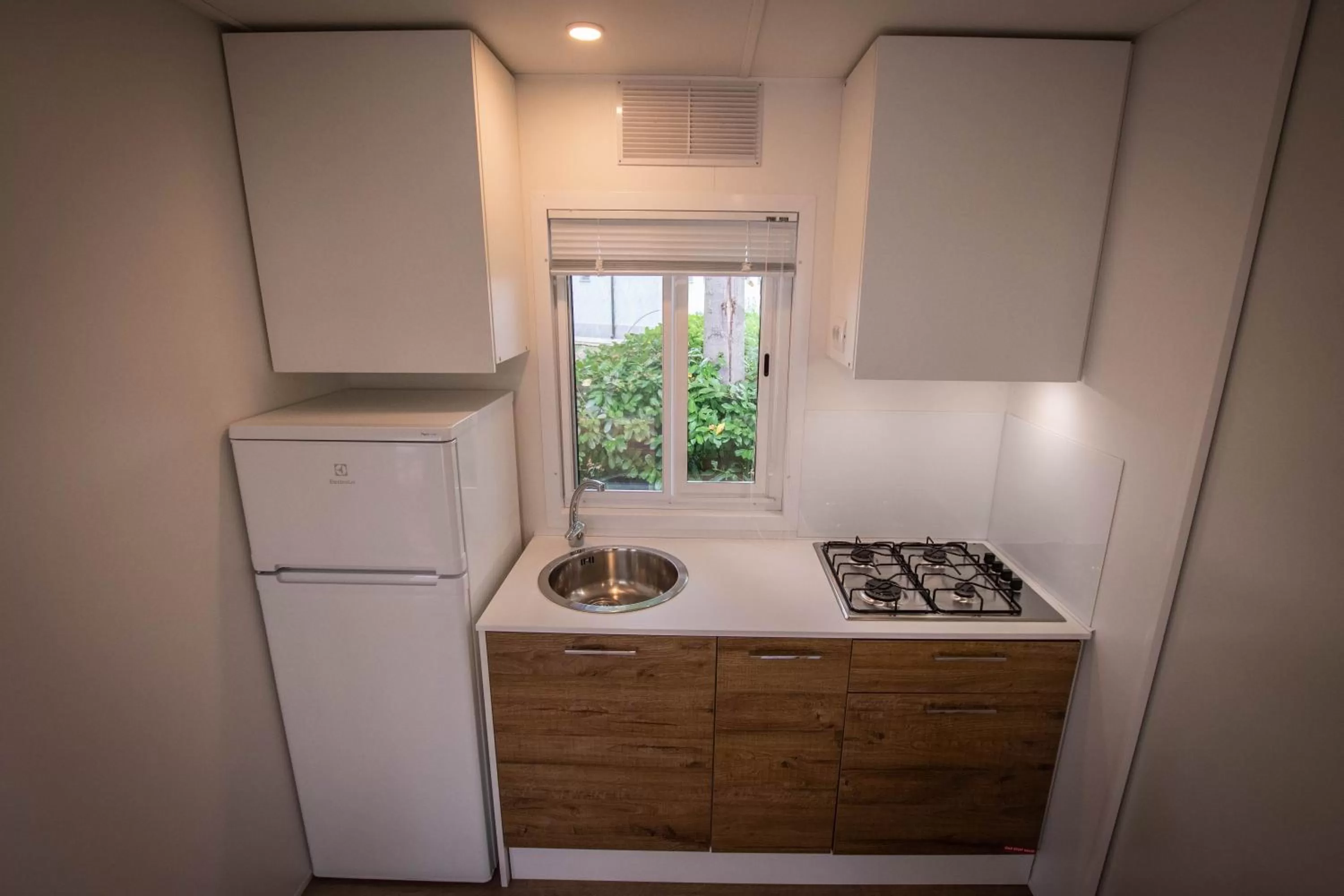 Kitchen/Kitchenette in AgriCamping AlbaVillage Hotel & Wellness