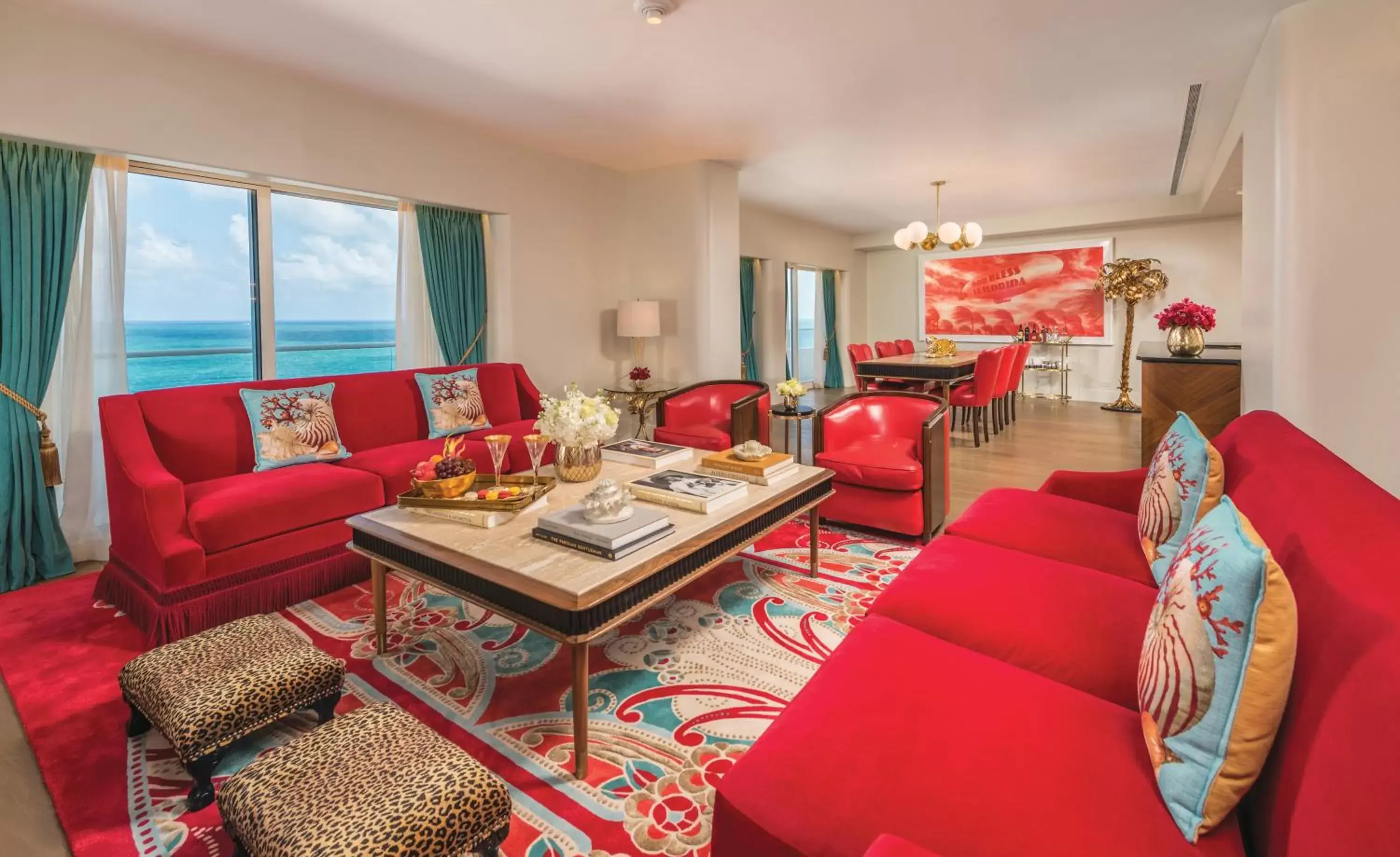 Living room in Faena Hotel Miami Beach