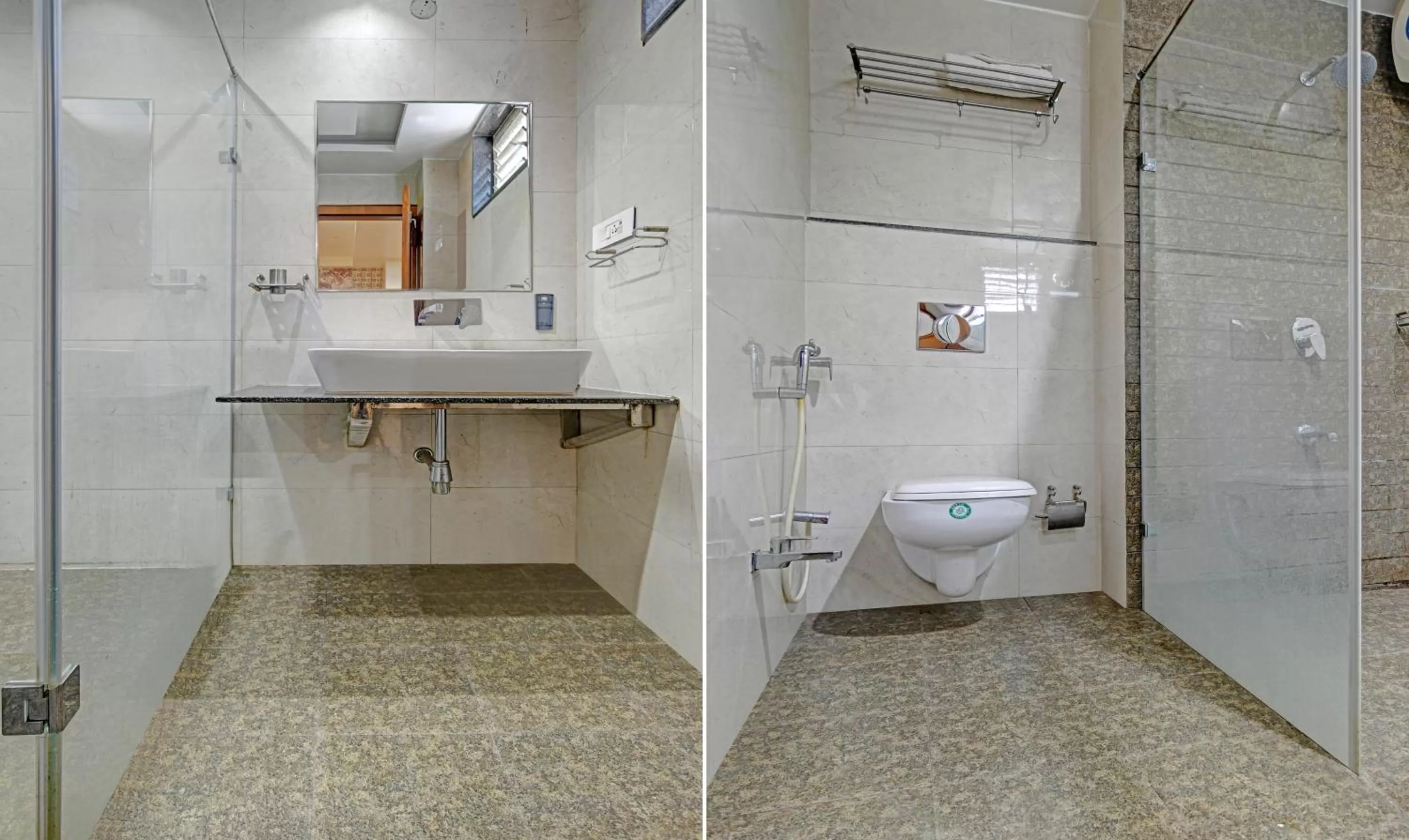 Bathroom in Treebo Trend Johri Regency Malviya Nagar