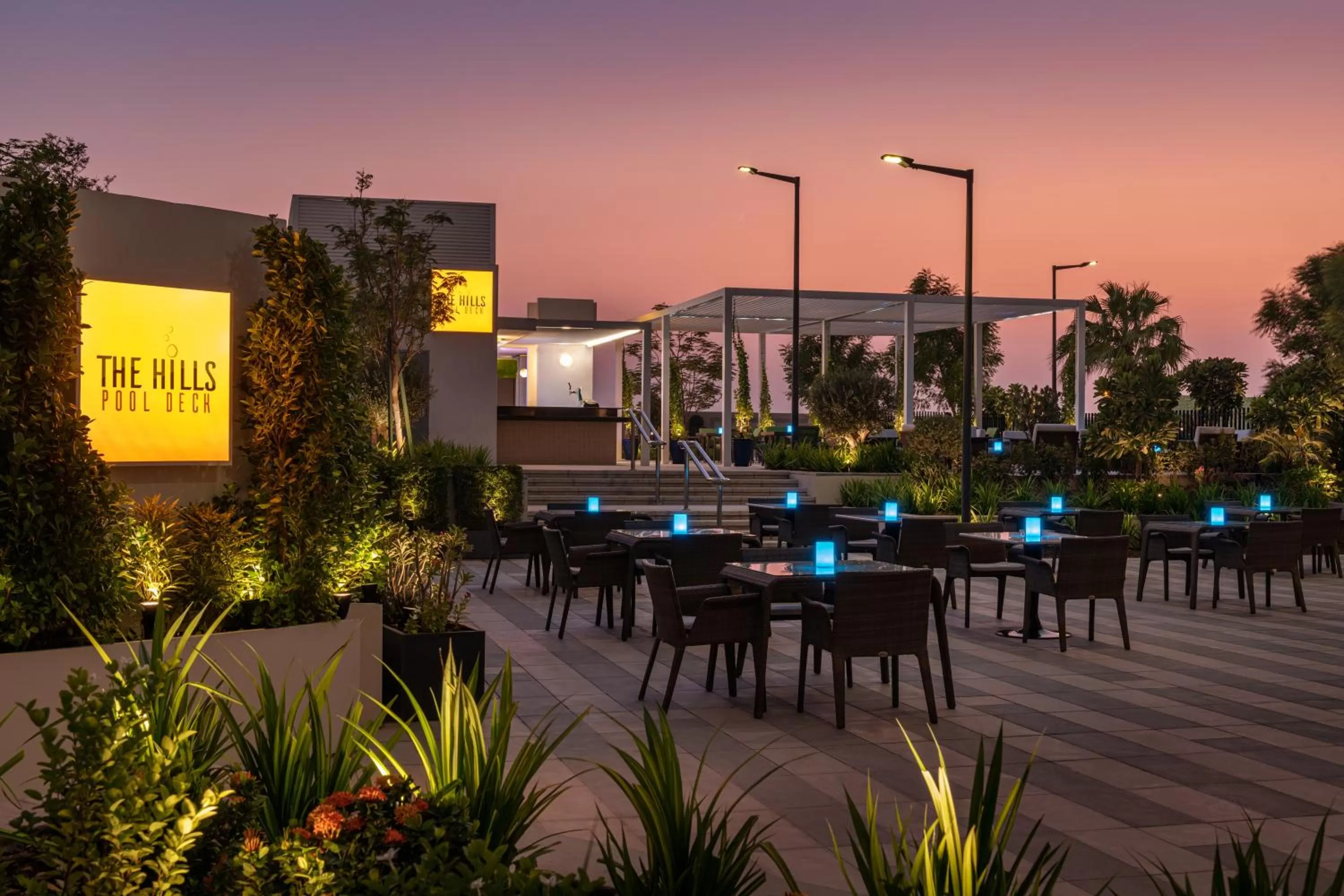 Restaurant/places to eat in Radisson Dubai Damac Hills