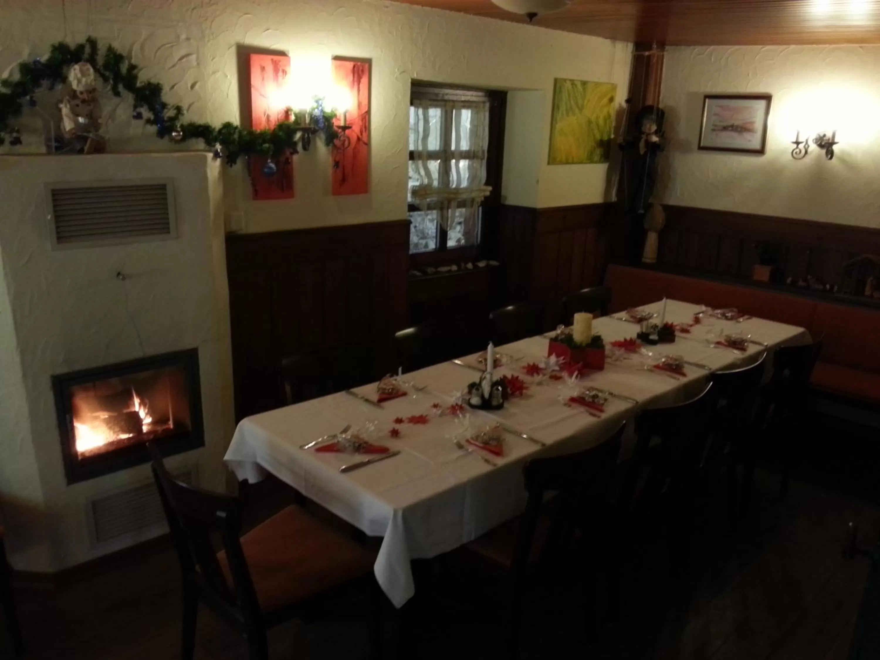 Dining area in Adler Gaststube Hotel Biergarten