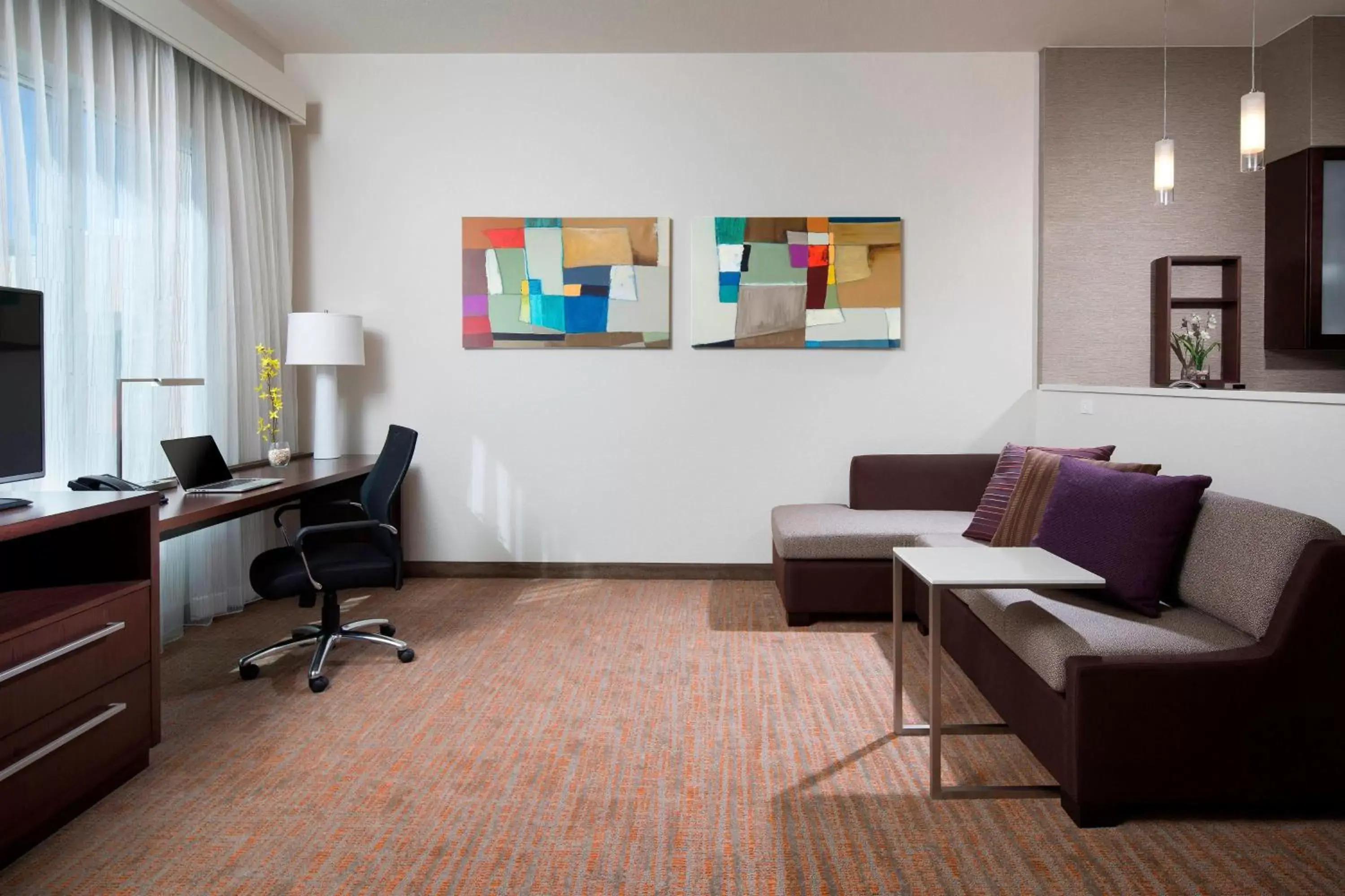 Living room in Residence Inn by Marriott West Palm Beach Downtown