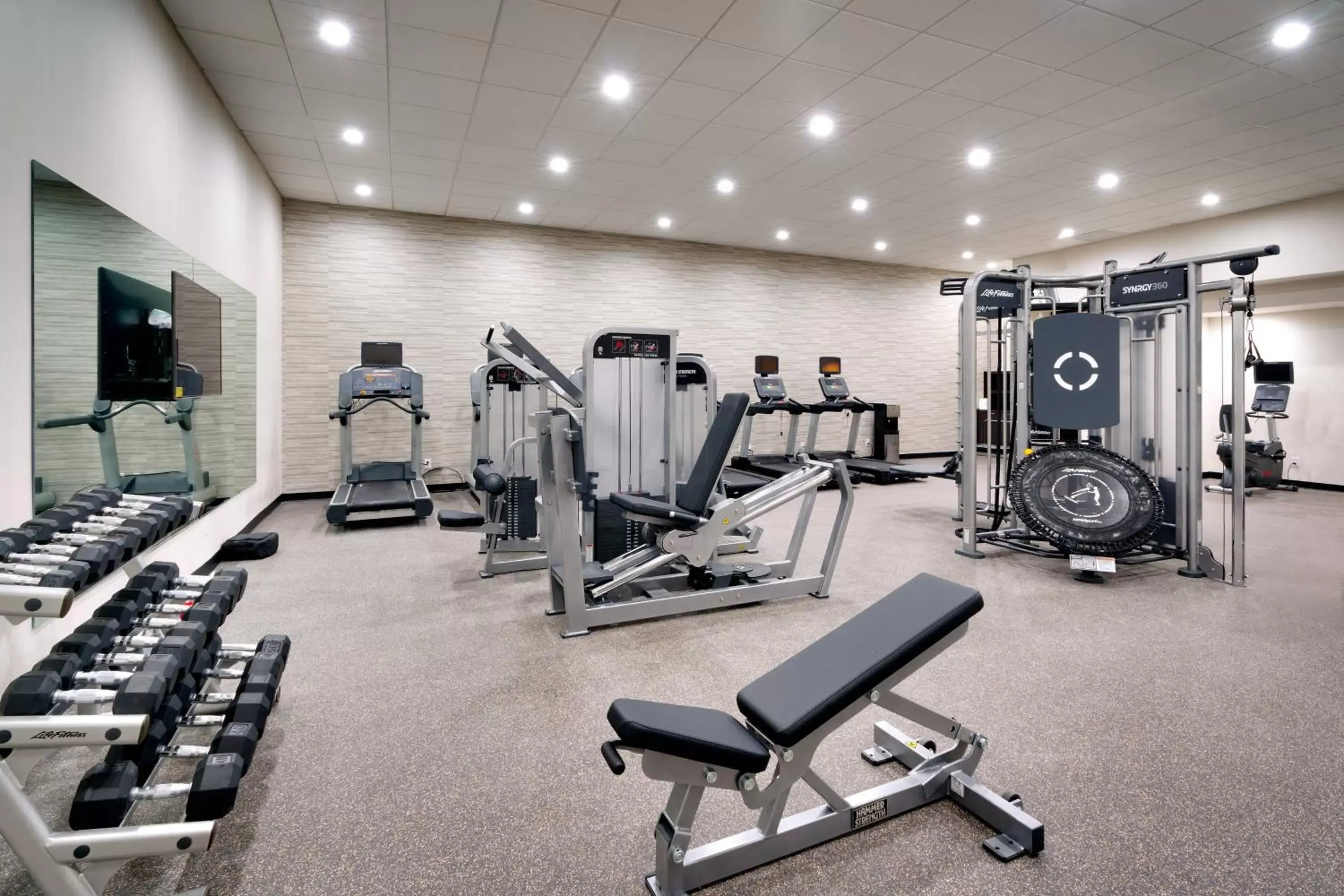 Fitness centre/facilities, Fitness Center/Facilities in Courtyard by Marriott Charlotte Airport/Billy Graham Parkway