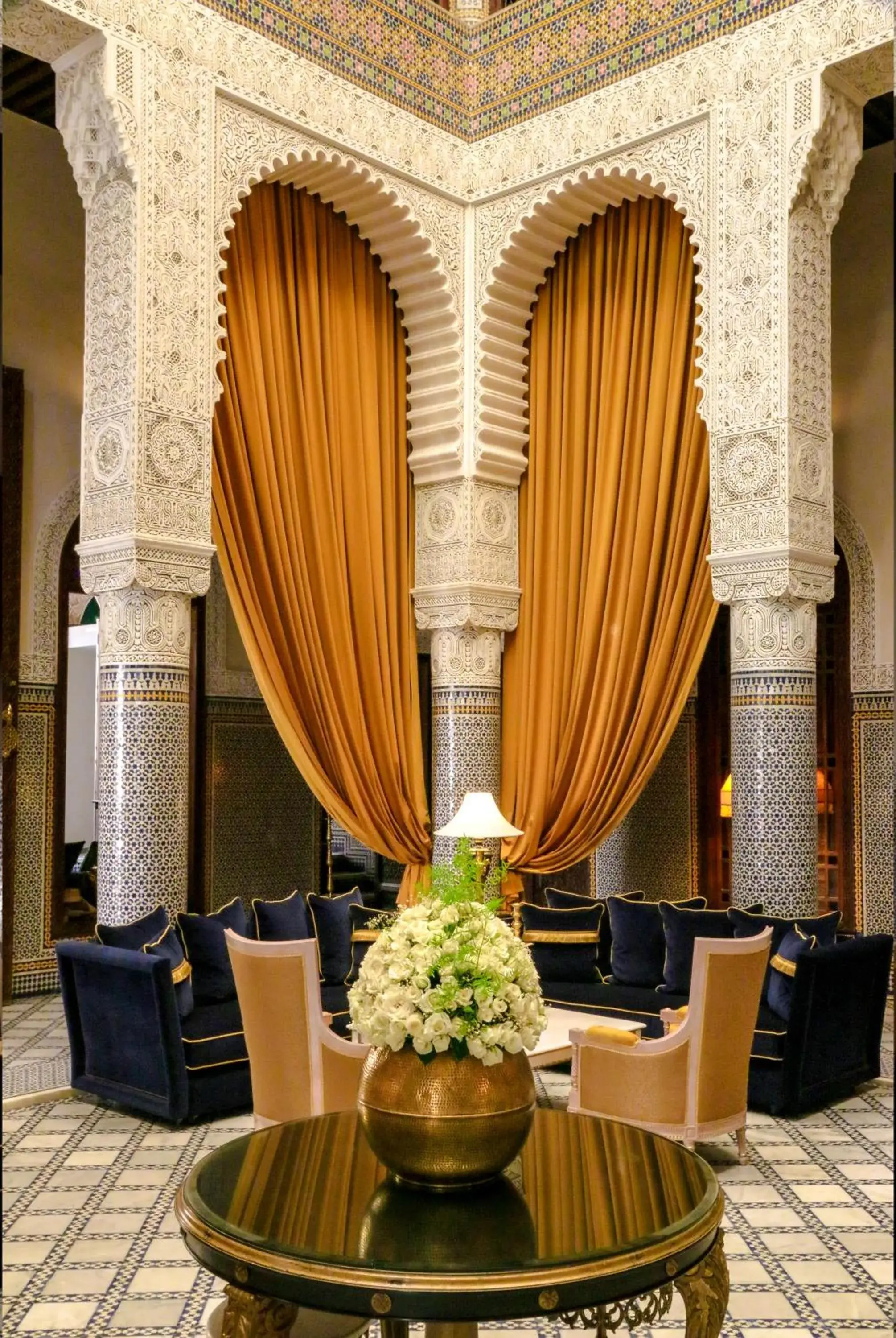 Patio in Riad Fes Relais et Cháteaux