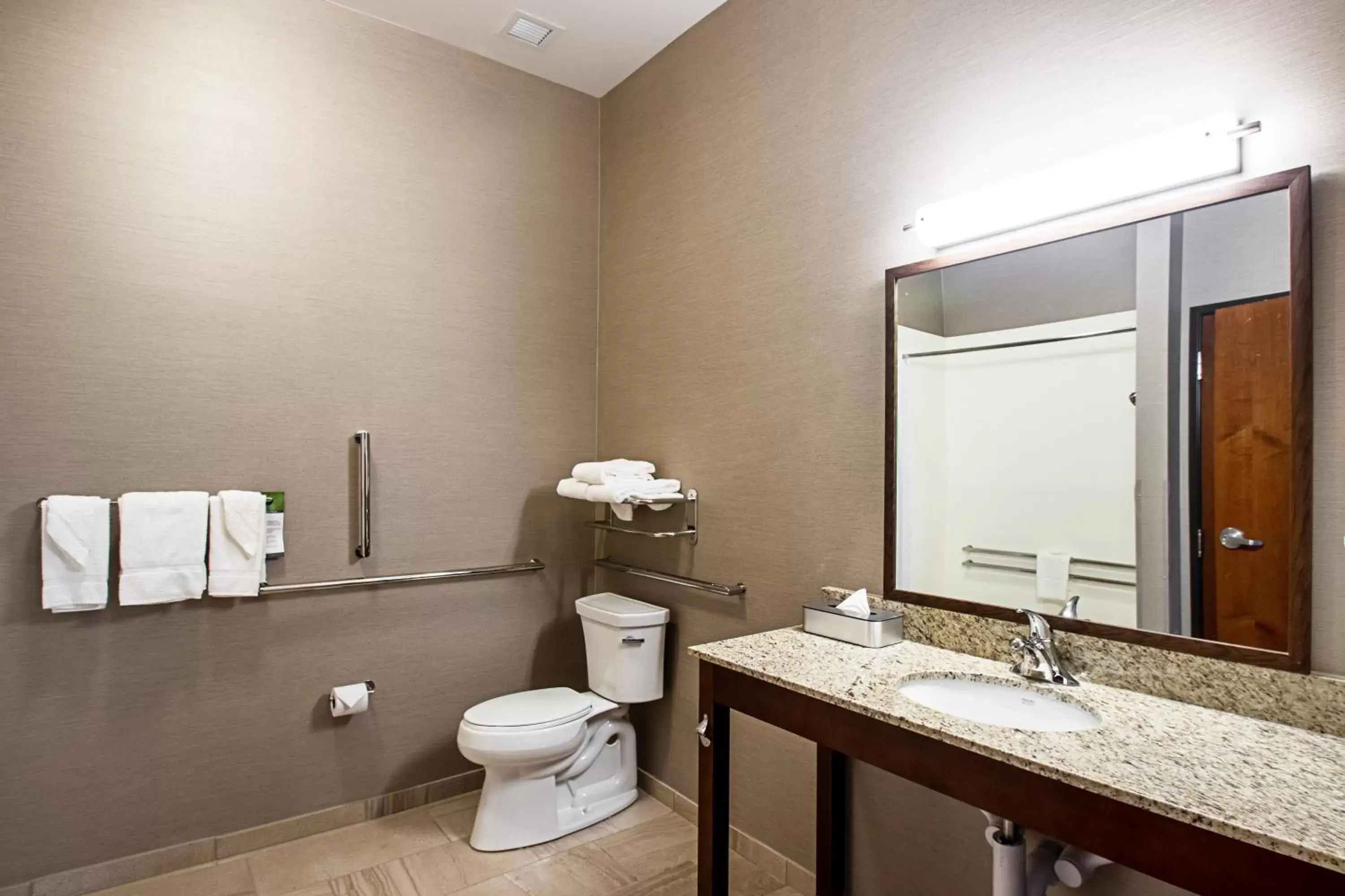 Bathroom in MainStay Suites Extended Stay Hotel Madison East