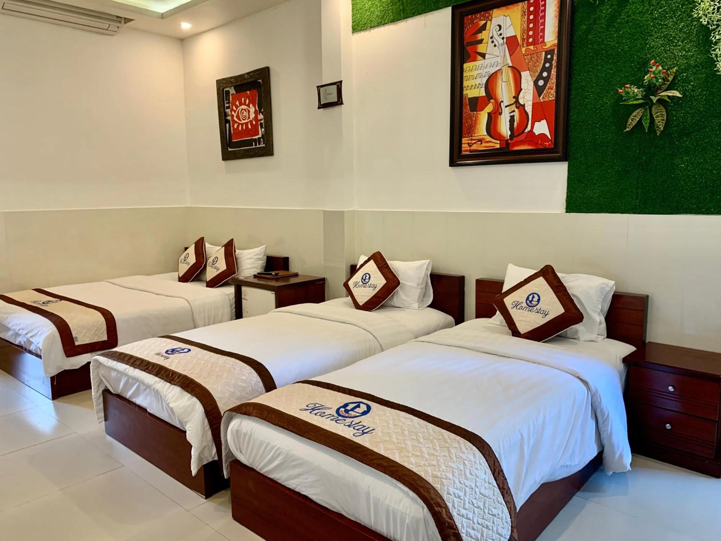 Bed in Hoi An Ngo Homestay