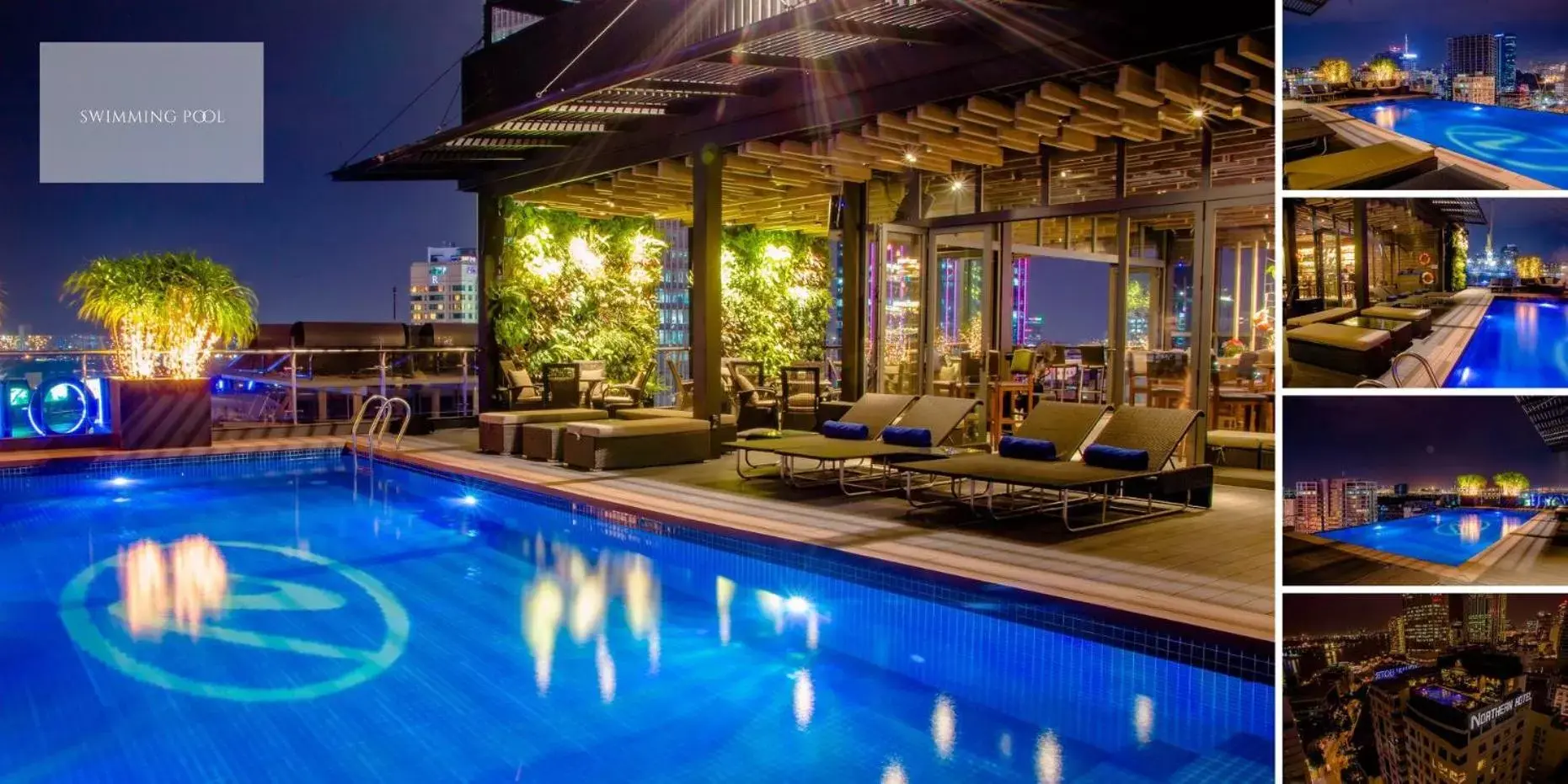 Pool view, Swimming Pool in Northern Saigon Hotel