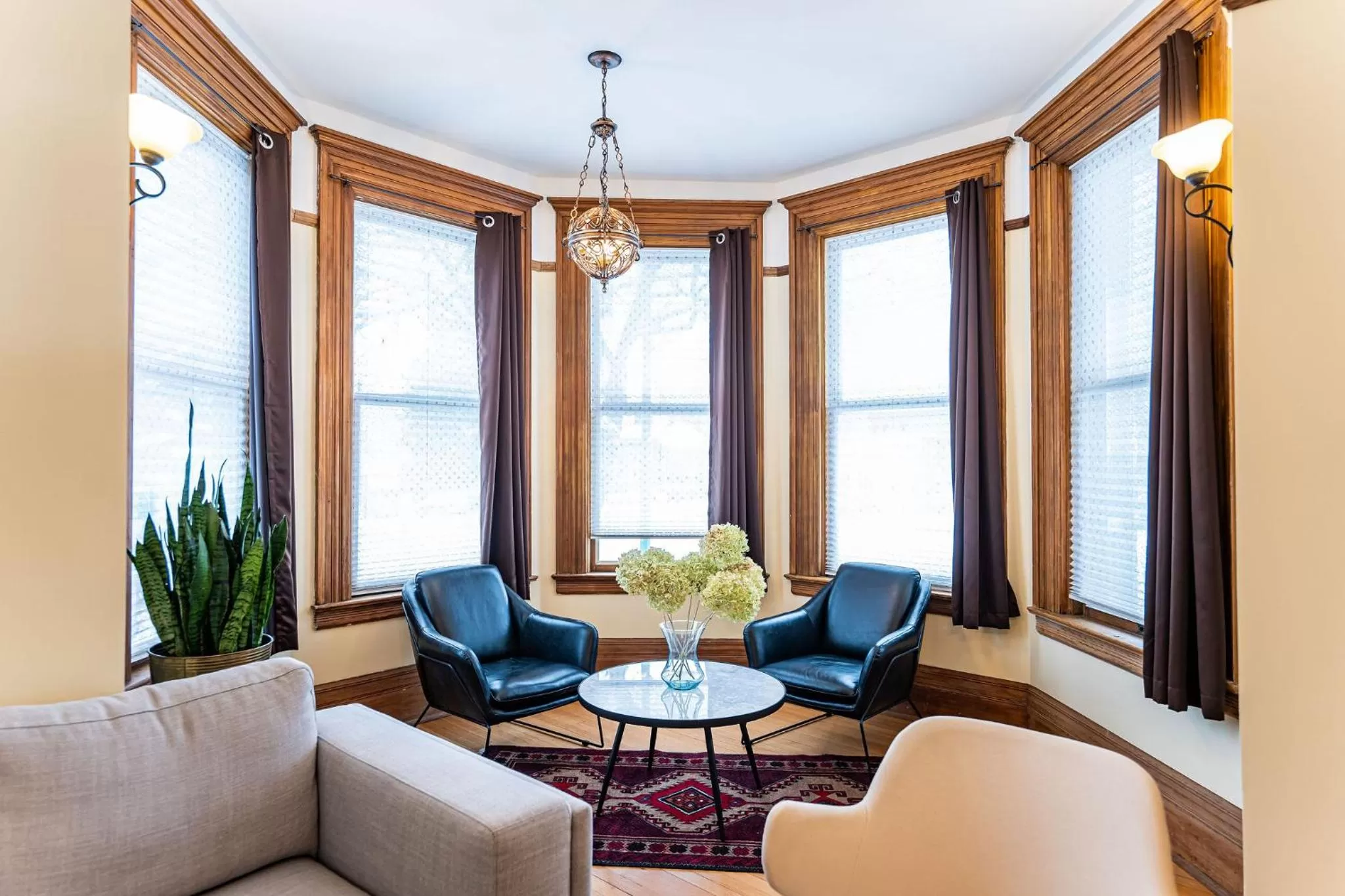 Living room in The Copeland