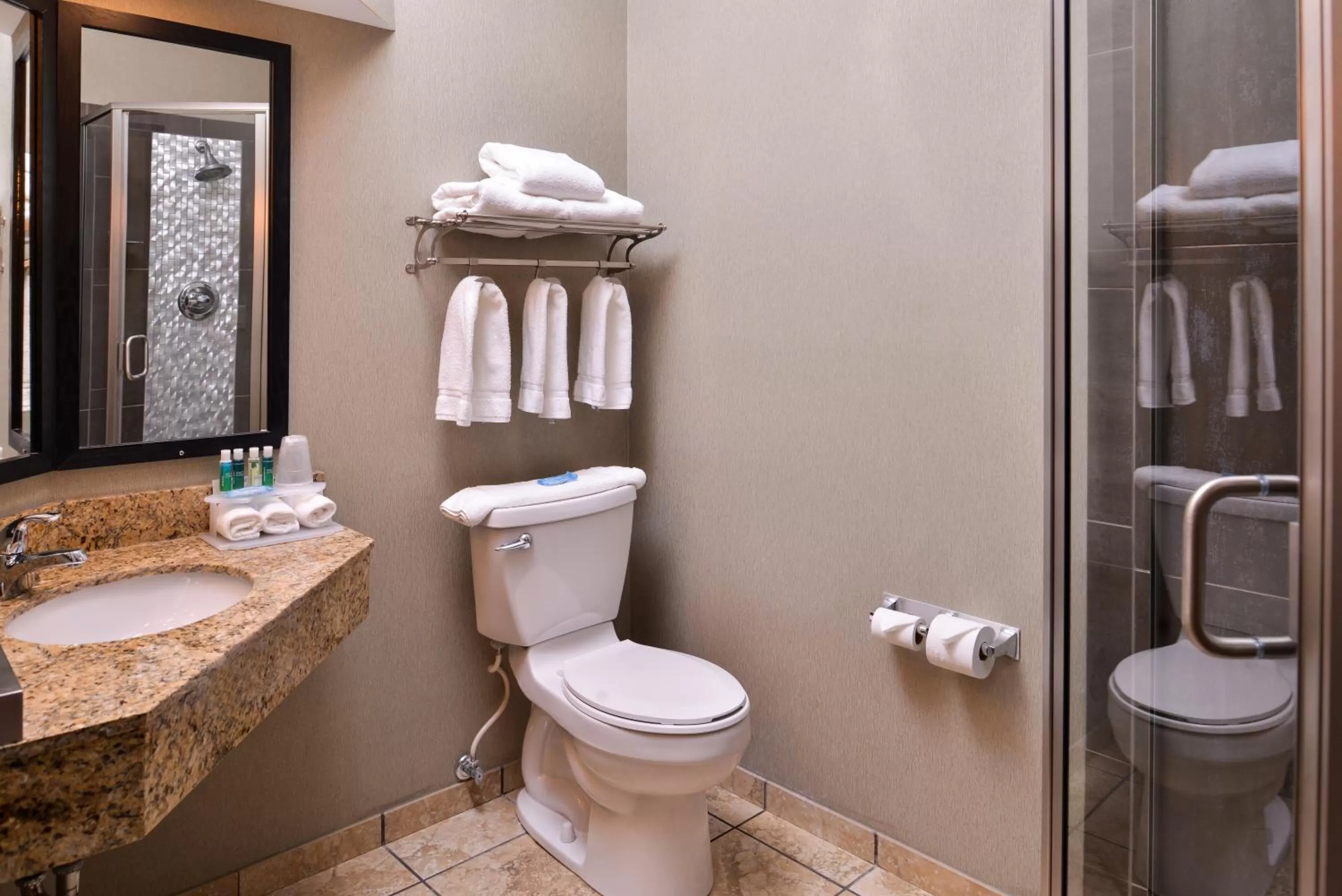 Bathroom in Holiday Inn Express & Suites Topeka West I-70 Wanamaker by IHG