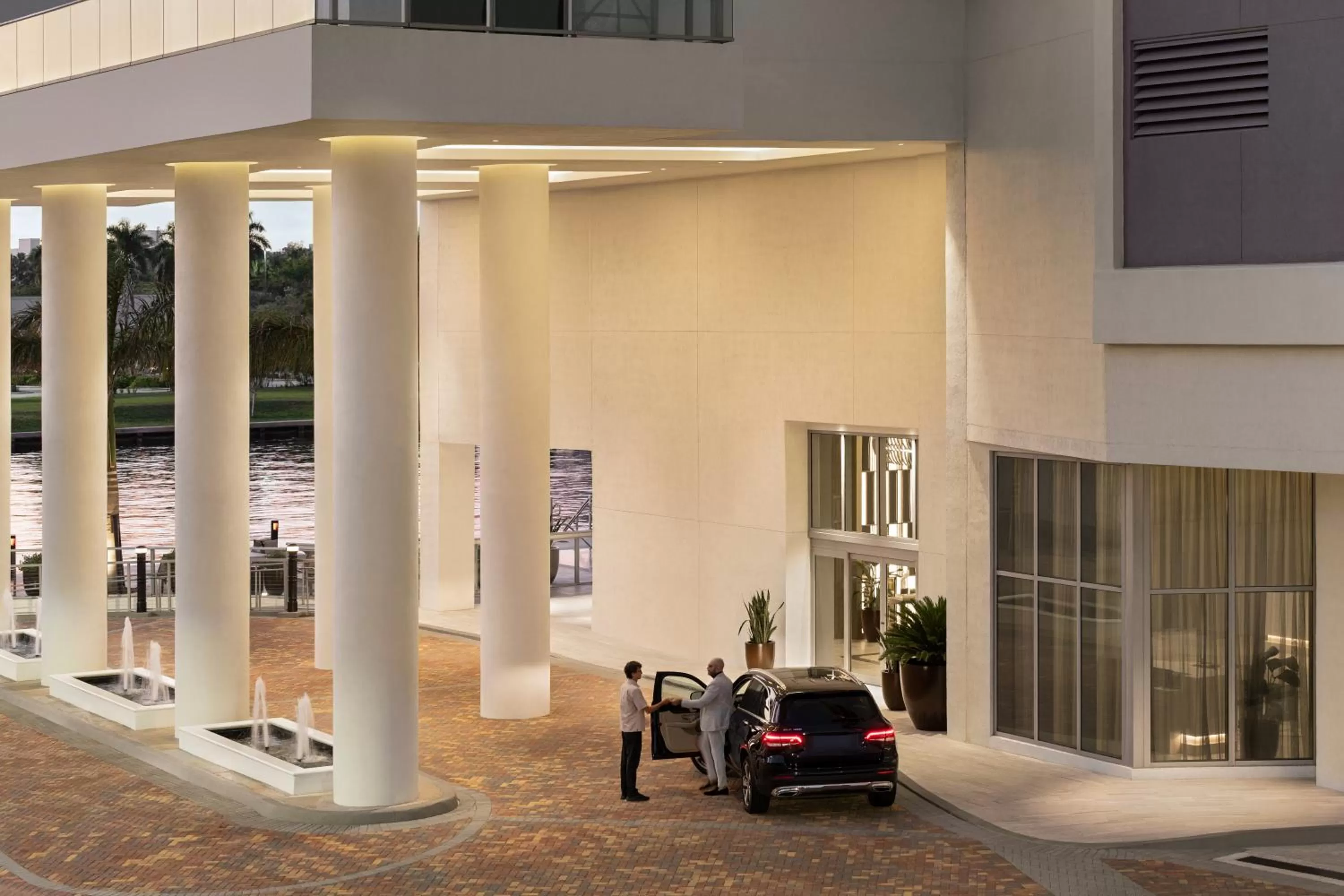 Facade/entrance in Hyde Beach House