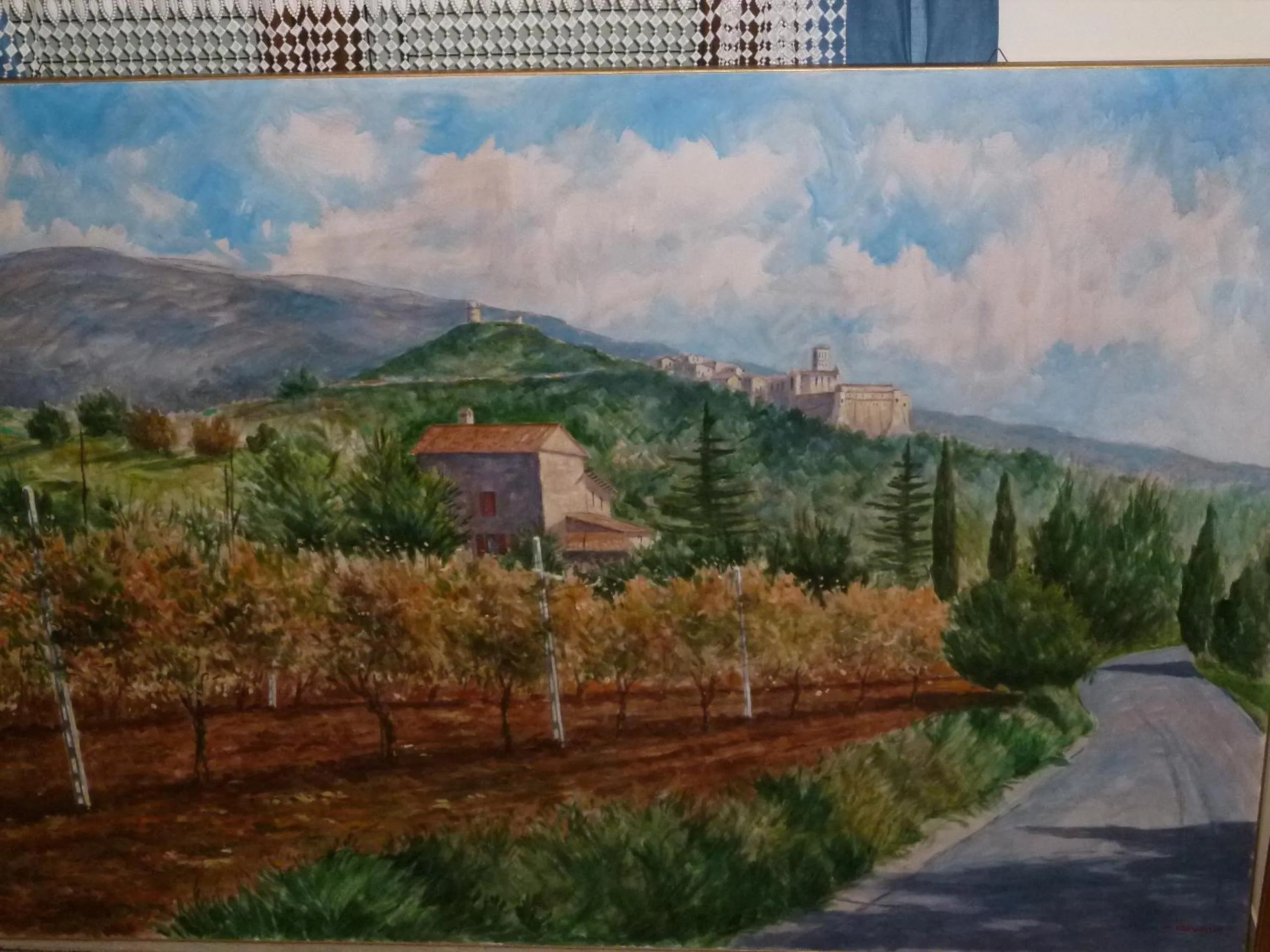 Decorative detail in Campiglione Hotel