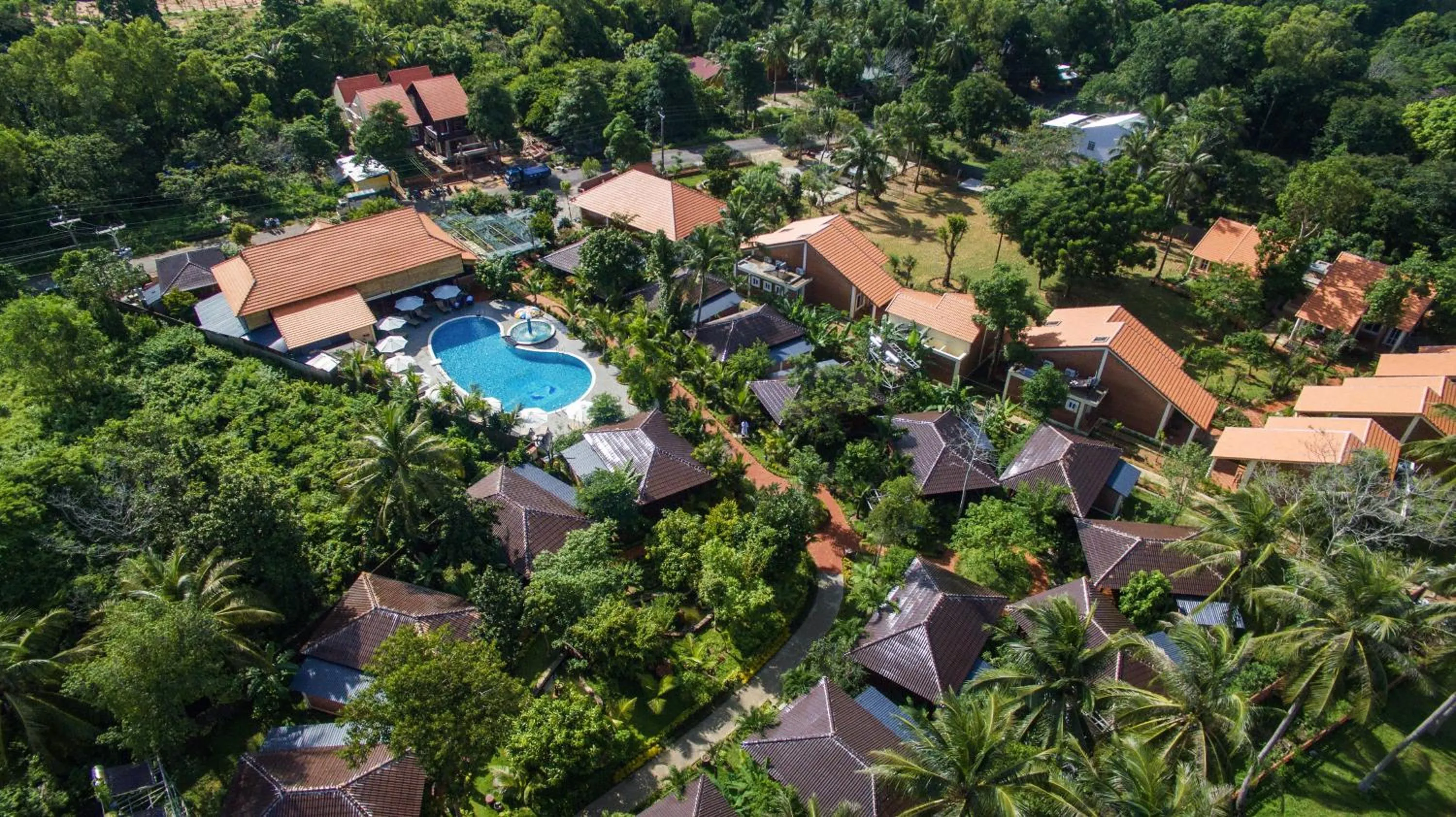 Bird's eye view in Elwood Premier Resort Phu Quoc