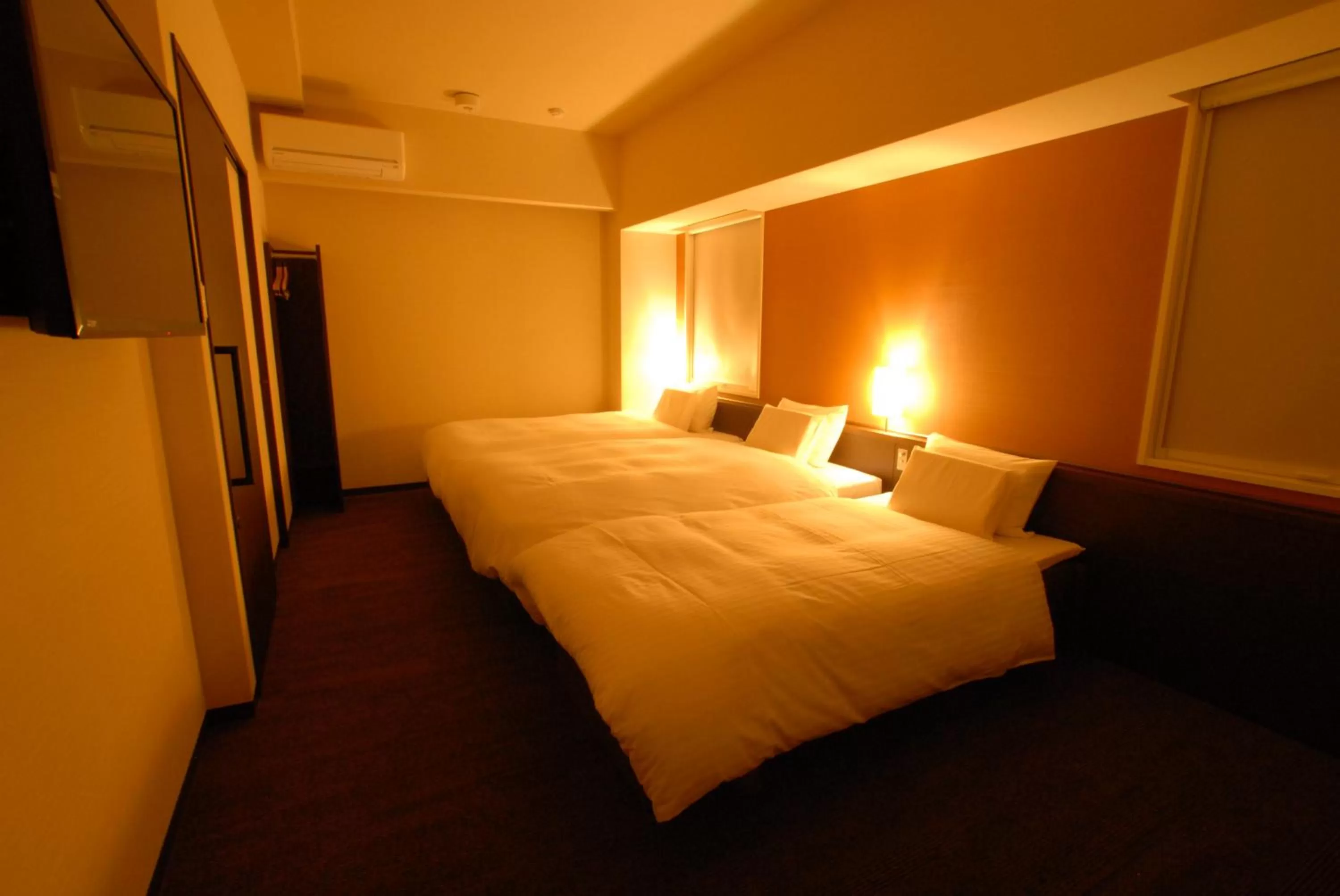 Bed in AB Hotel Nara