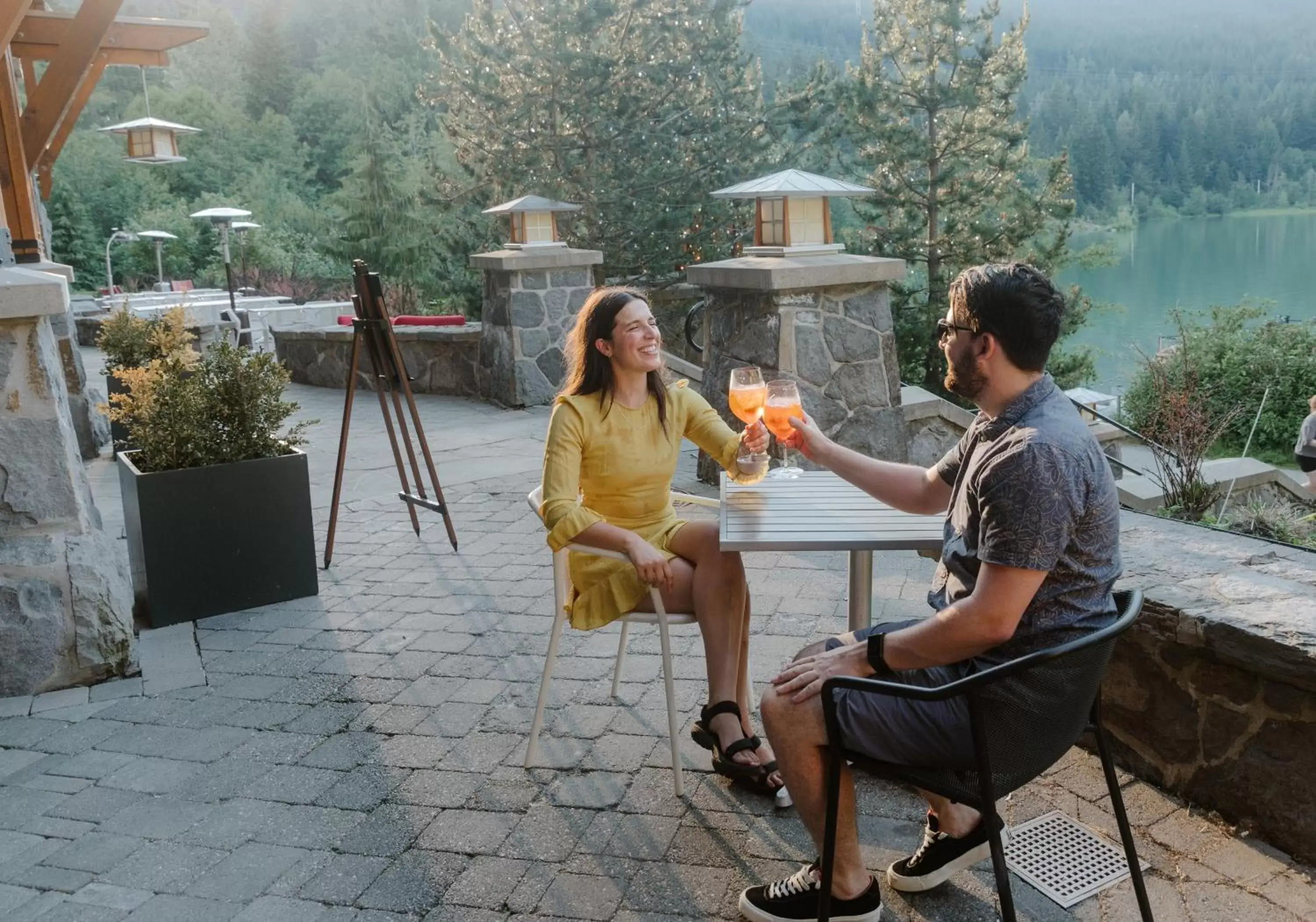 Balcony/Terrace in Nita Lake Lodge