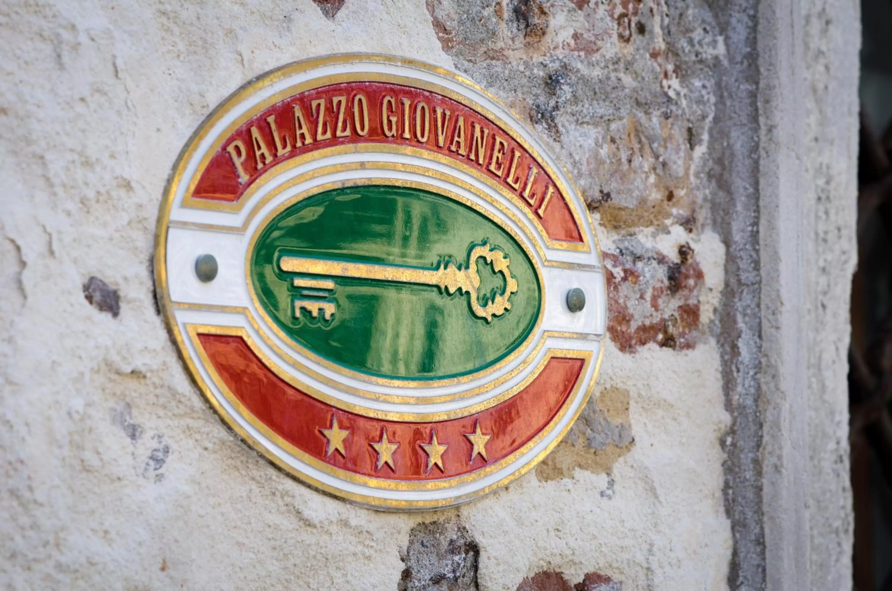 Decorative detail in Hotel Palazzo Giovanelli e Gran Canal