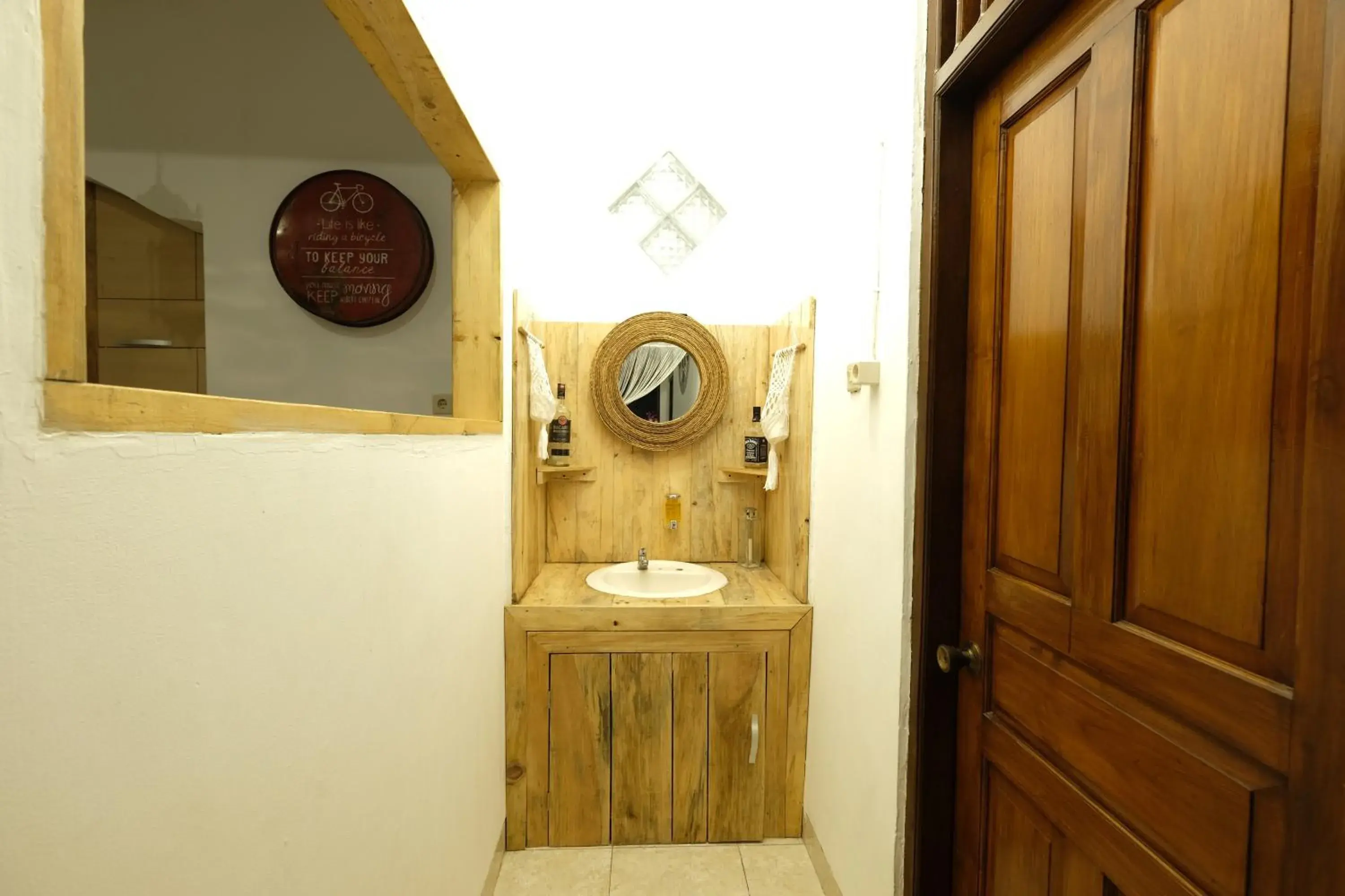 Bathroom in Wood Stone