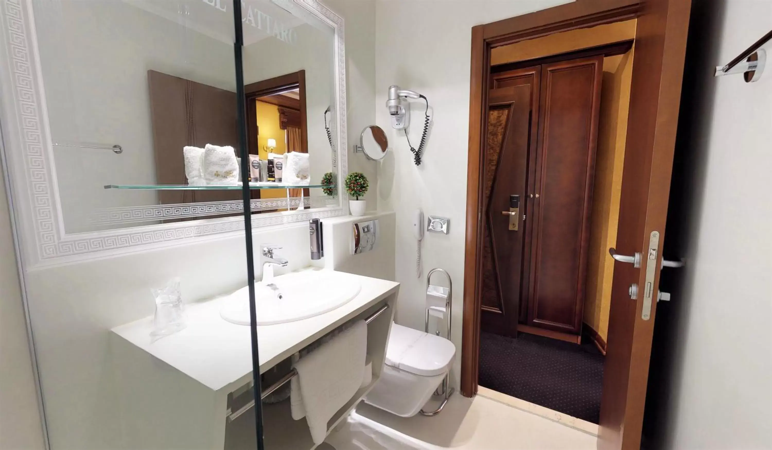 Day, Bathroom in Historic Boutique Hotel Cattaro