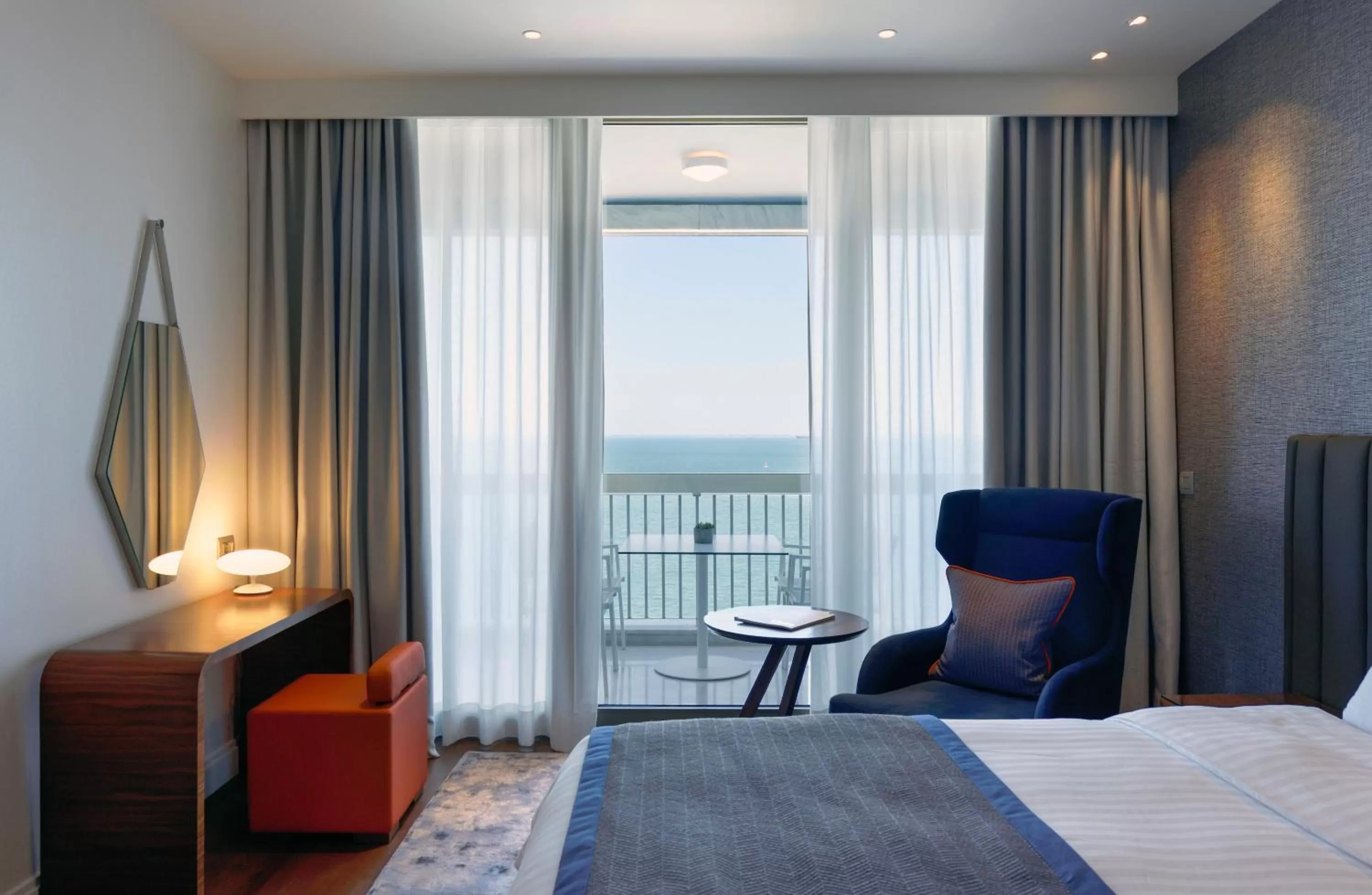 Bedroom, Bed in Makedonia Palace