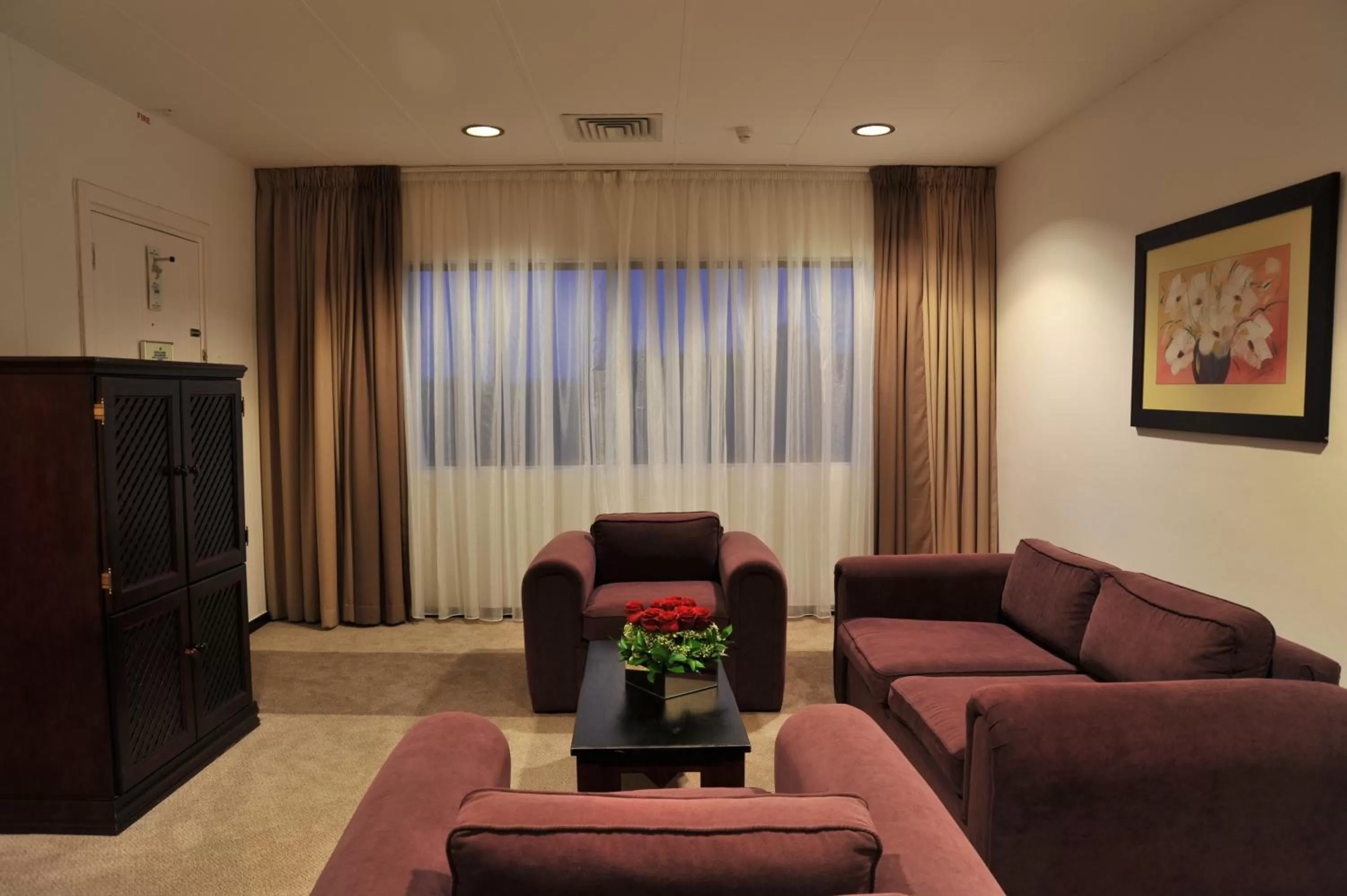 Living room in Indaba Lodge Hotel Richards Bay