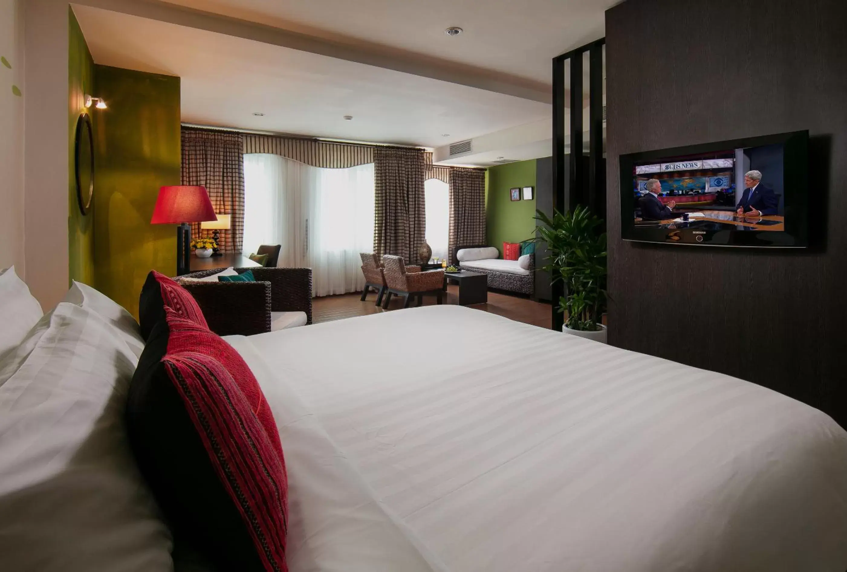 Bed in Anise Hotel & Spa Hanoi