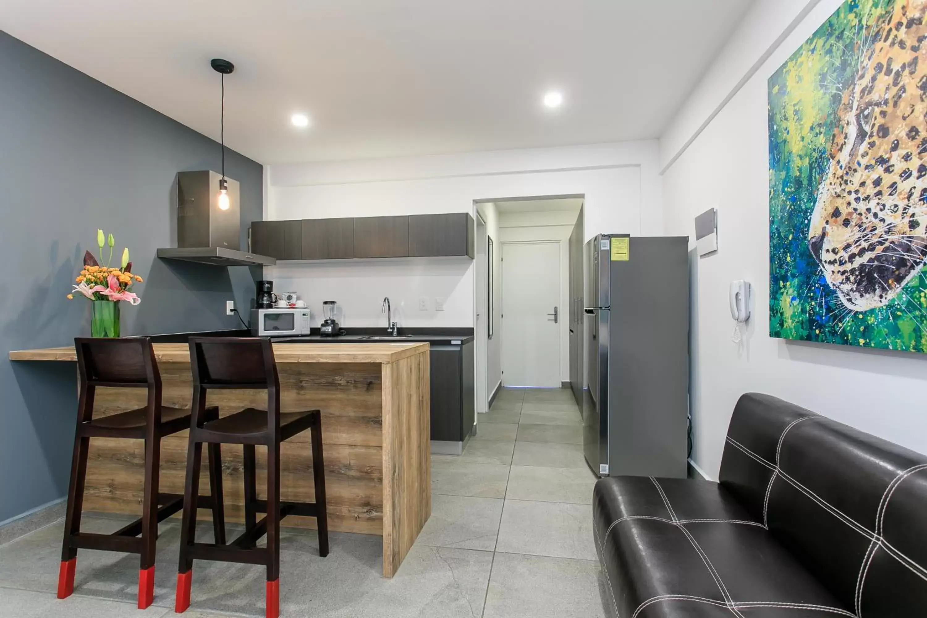 Kitchen or kitchenette, Kitchen/Kitchenette in Studio 30 Condhotel by Nah Hotels