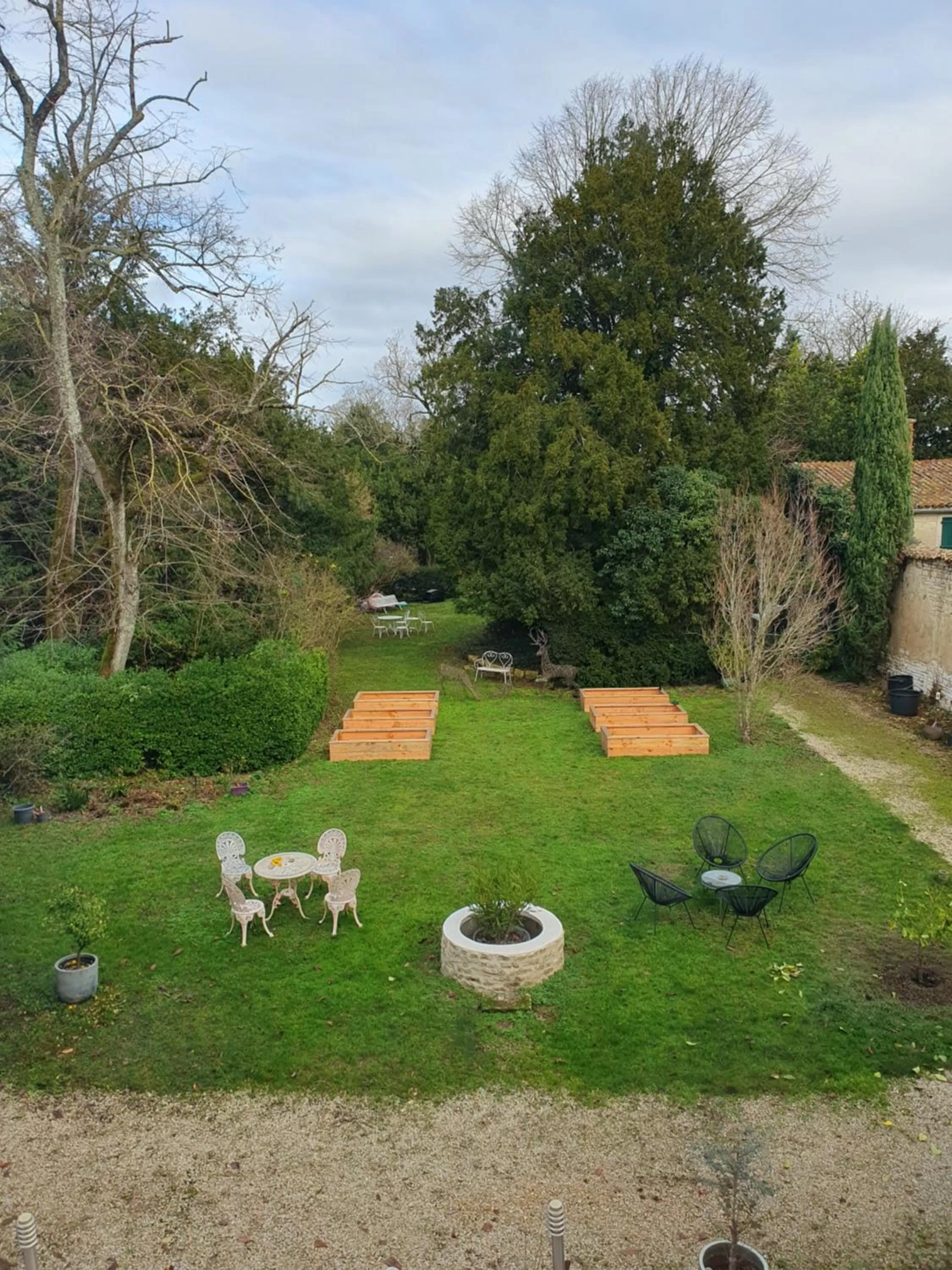 Garden view in H de Surgères