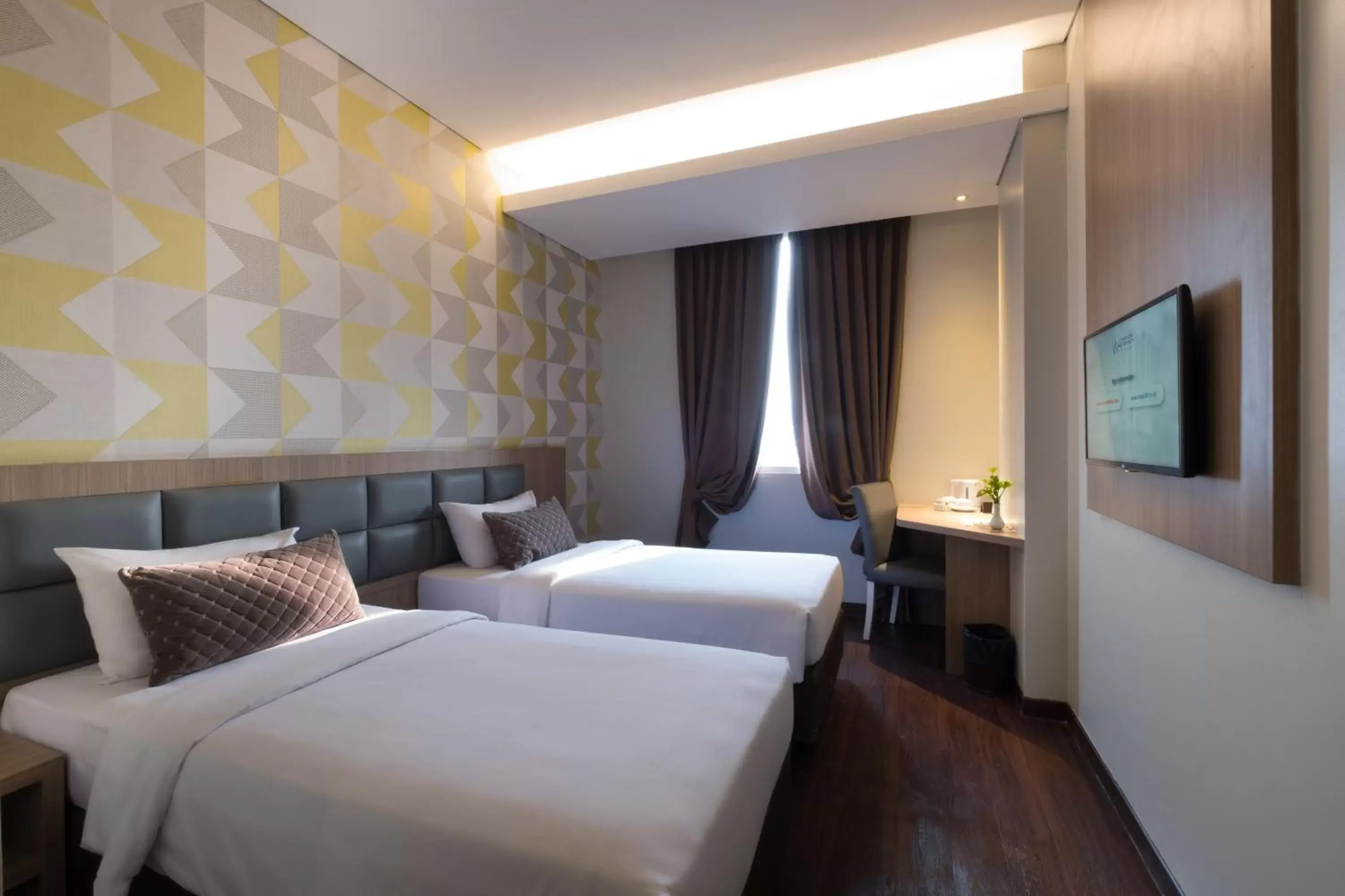 Bedroom, Bed in Hotel 88 ITC Fatmawati Jakarta By WH