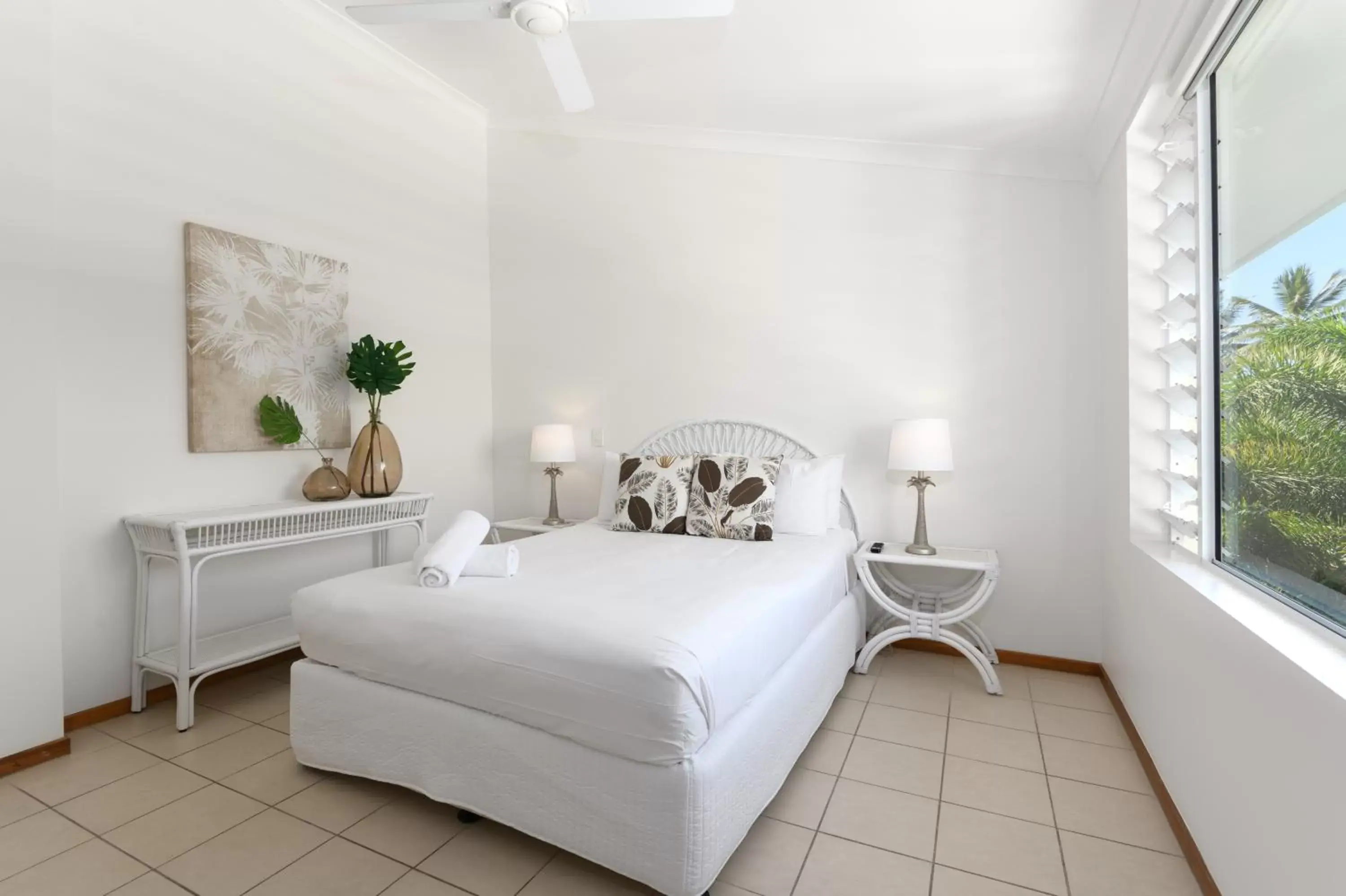 Bed in Verandahs Boutique Apartments