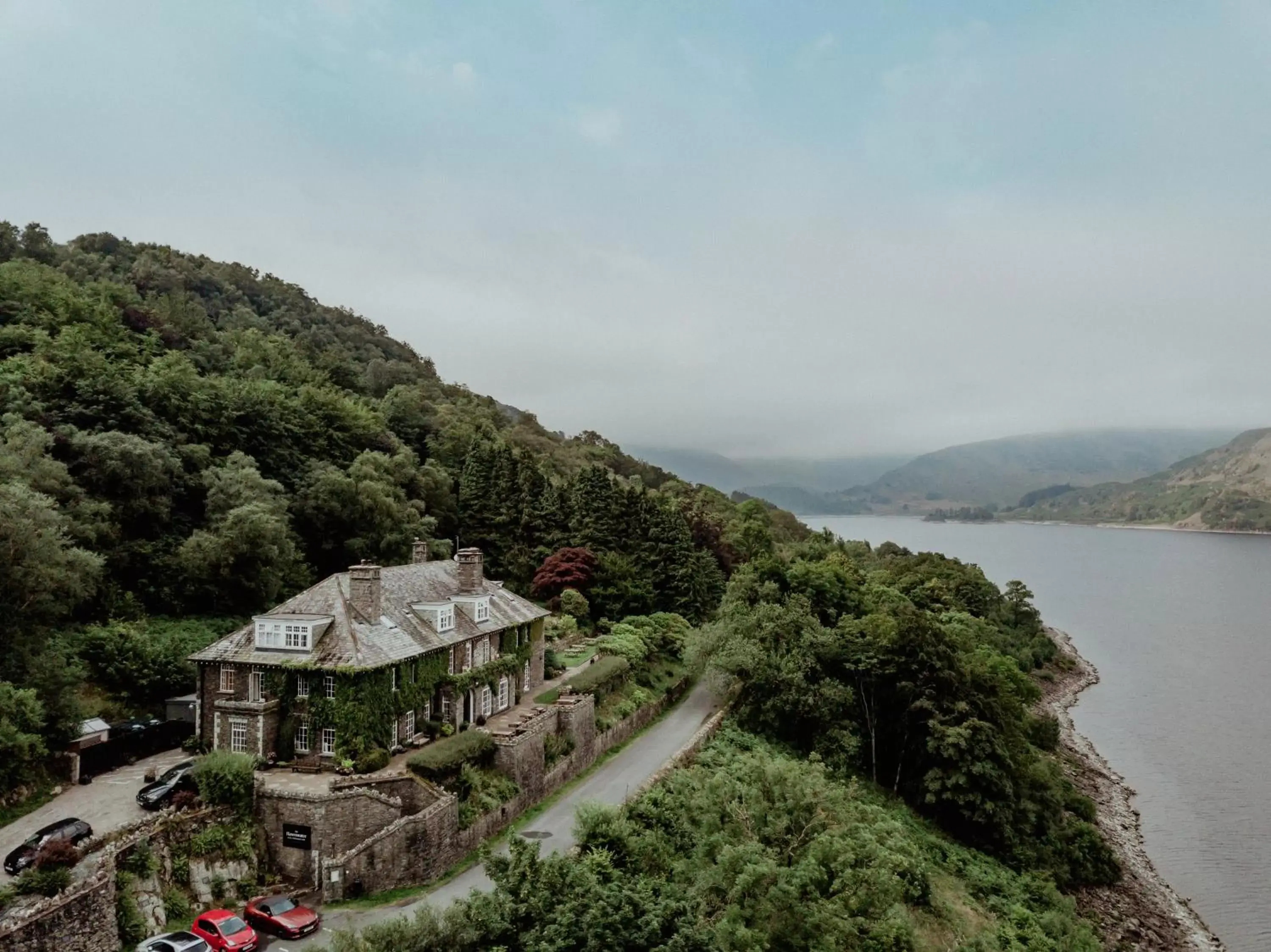 Natural landscape, Bird's-eye View in Haweswater Hotel