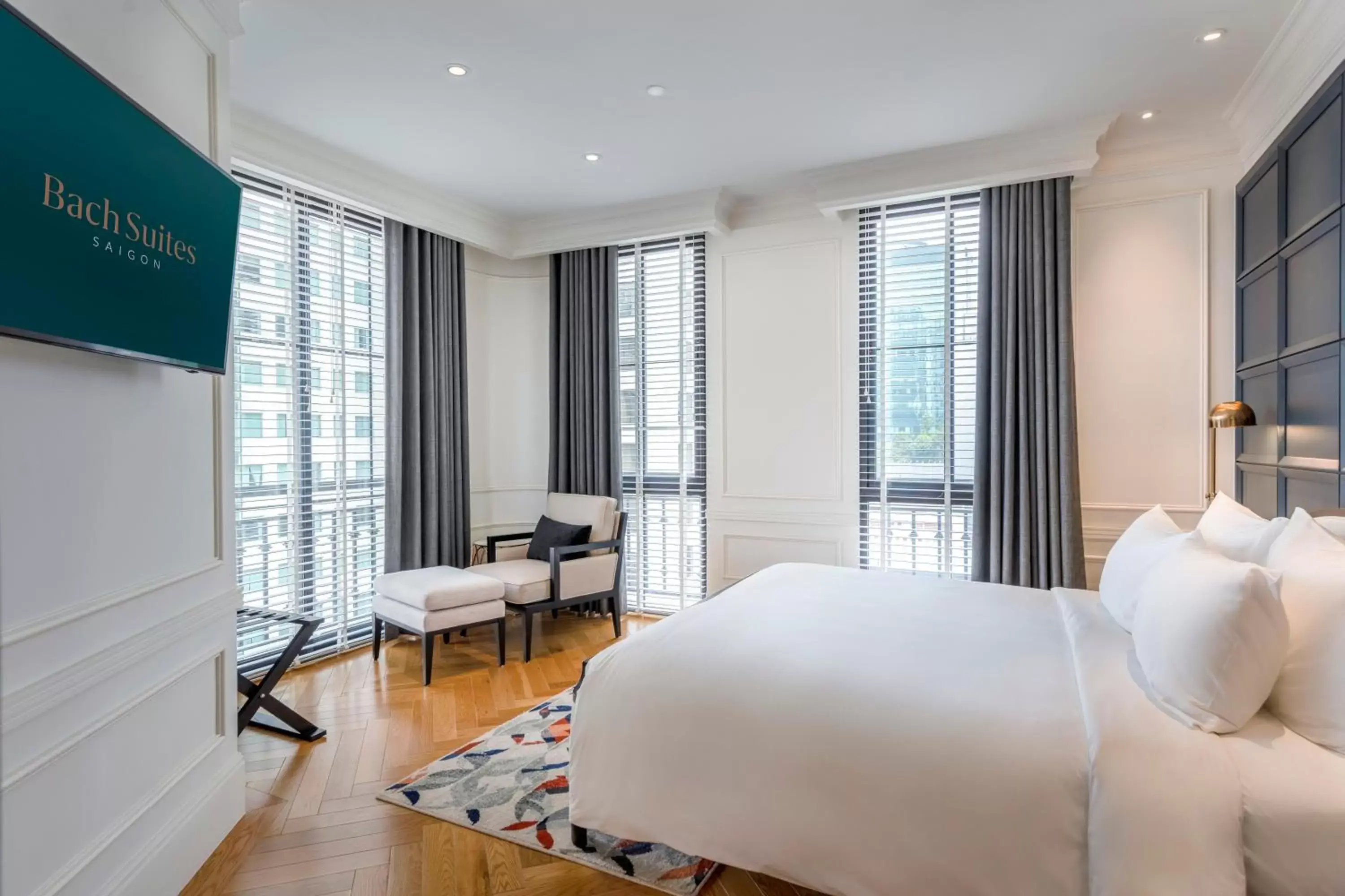 Bedroom in Bach Suites Saigon, a Member of Design Hotels