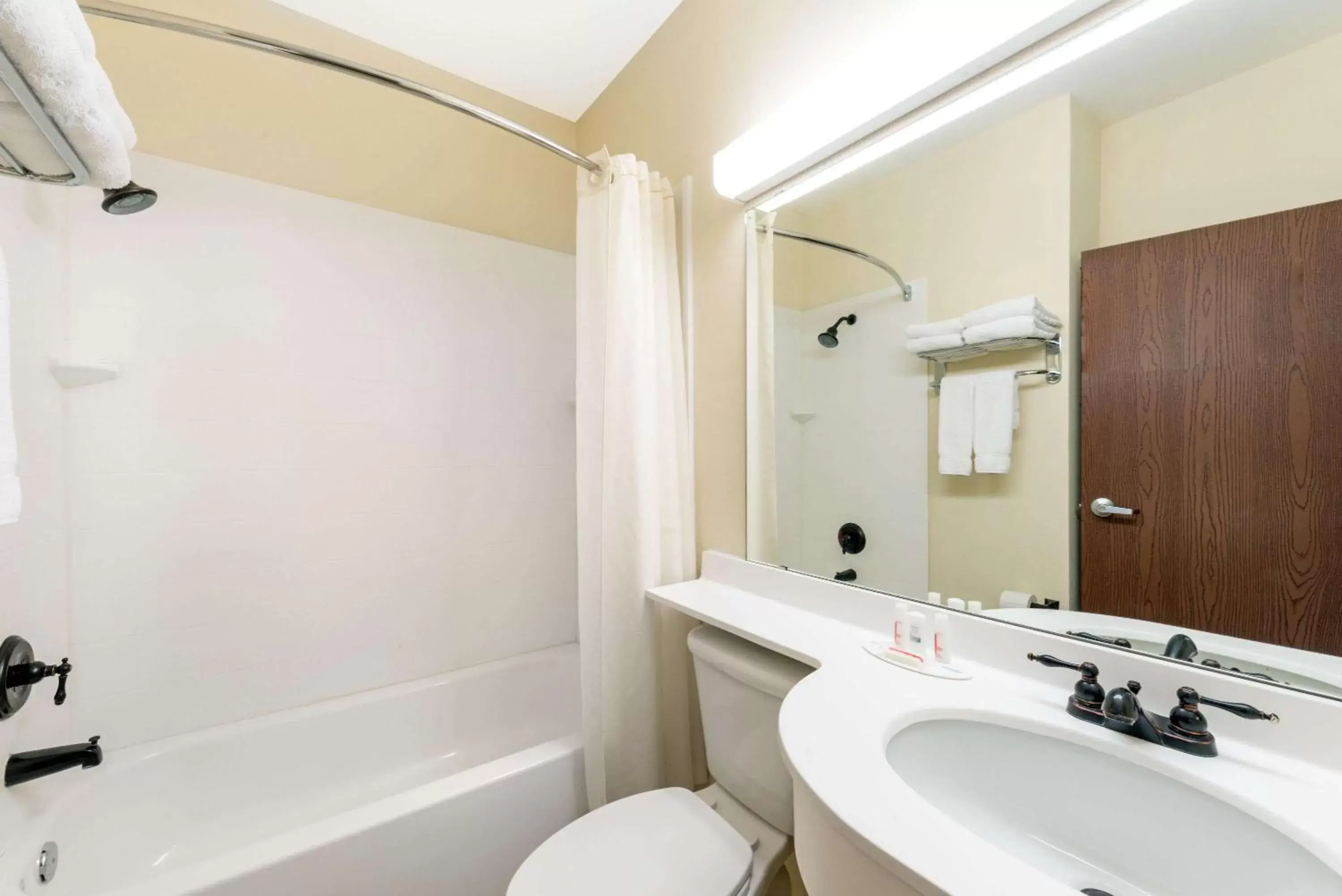 Bathroom in Microtel Inn and Suites Eagle Pass