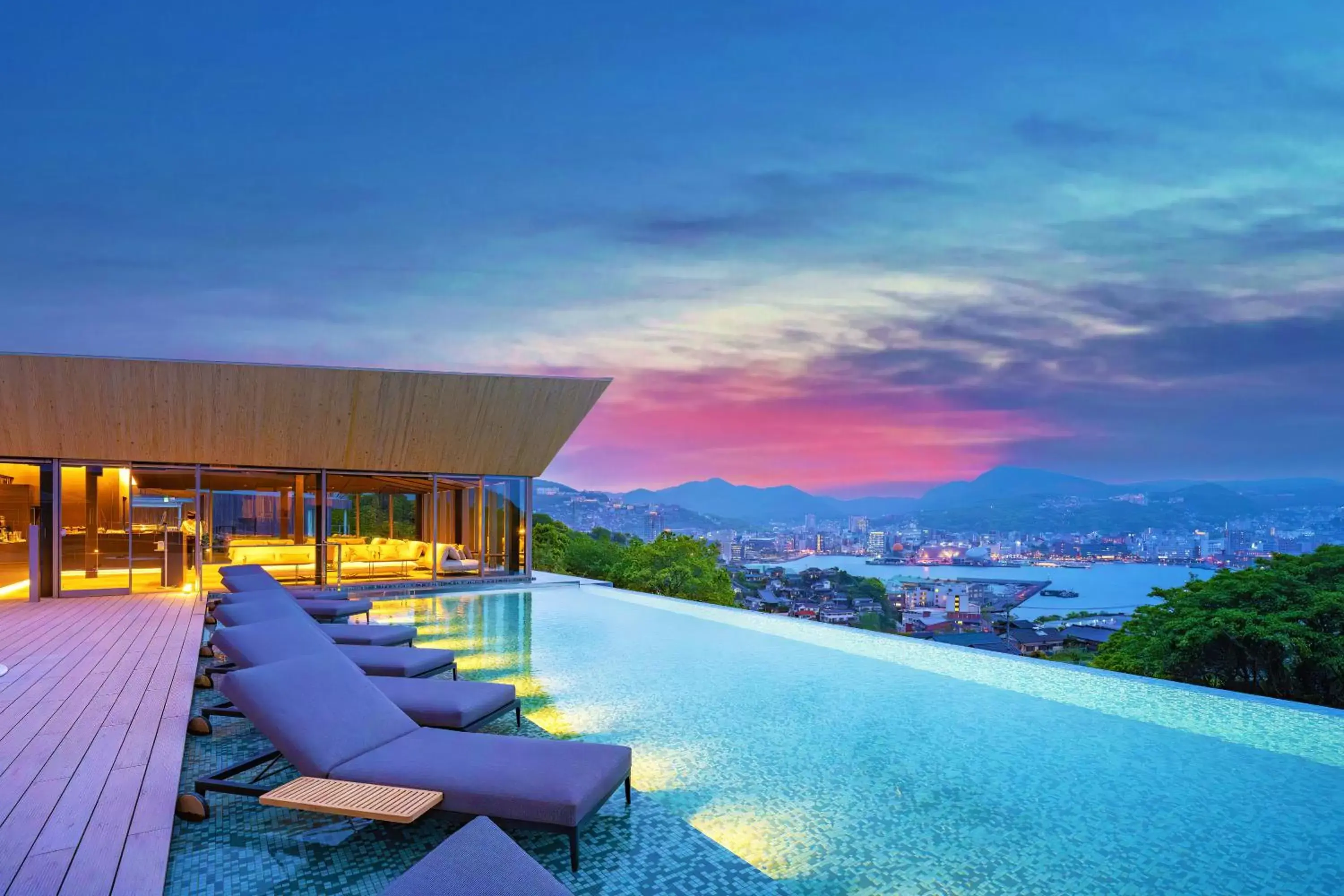 Pool view, Swimming Pool in Garden Terrace Nagasaki Hotel & Resort