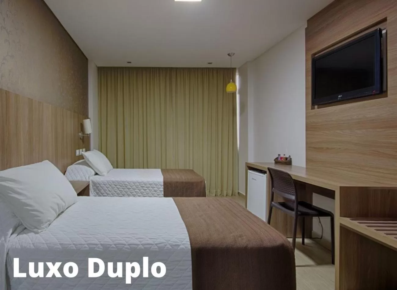 Bed in Foz Presidente Comfort Hotel