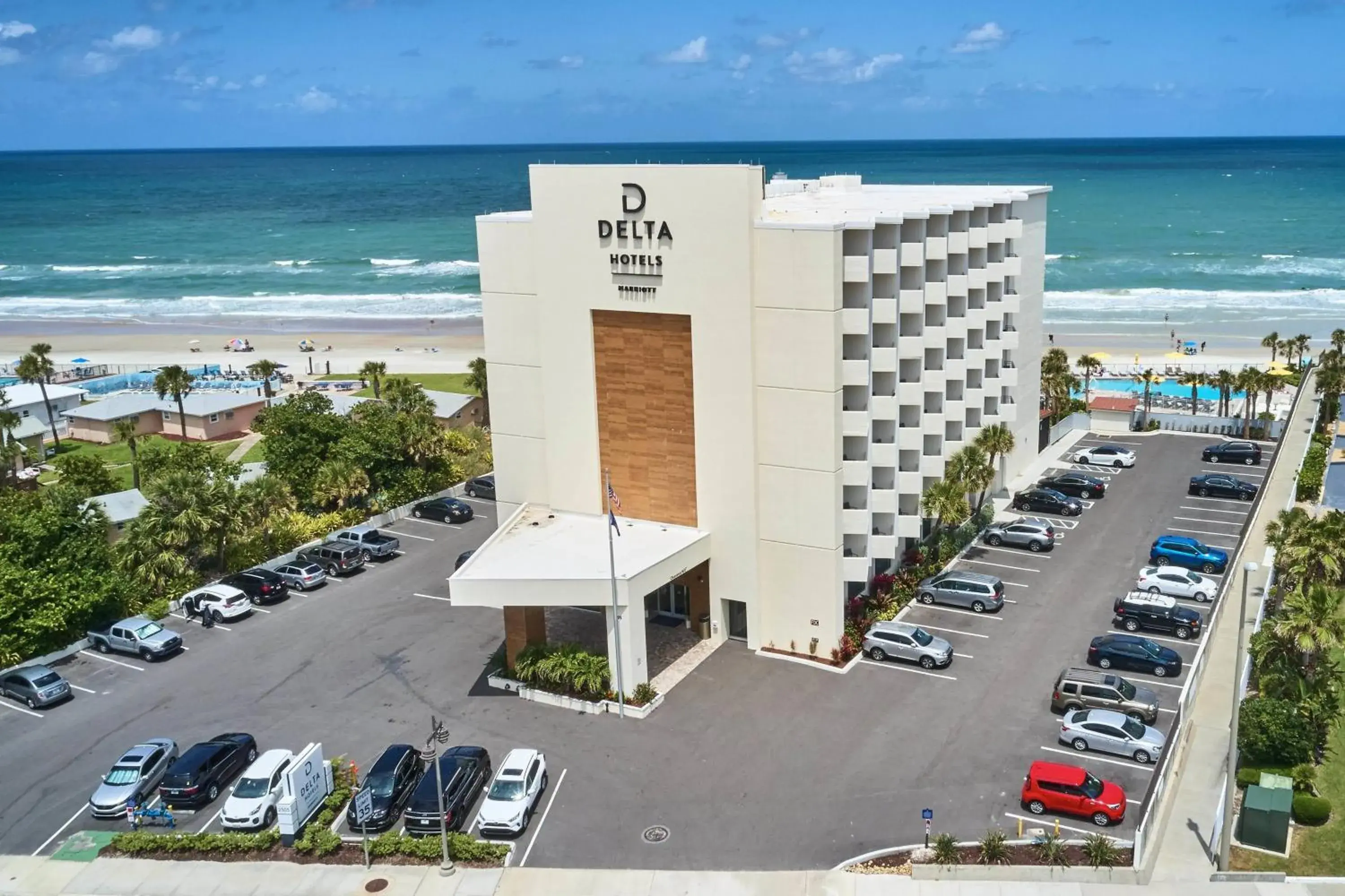 Property building, Bird's-eye View in Delta Hotels by Marriott Daytona Beach Oceanfront