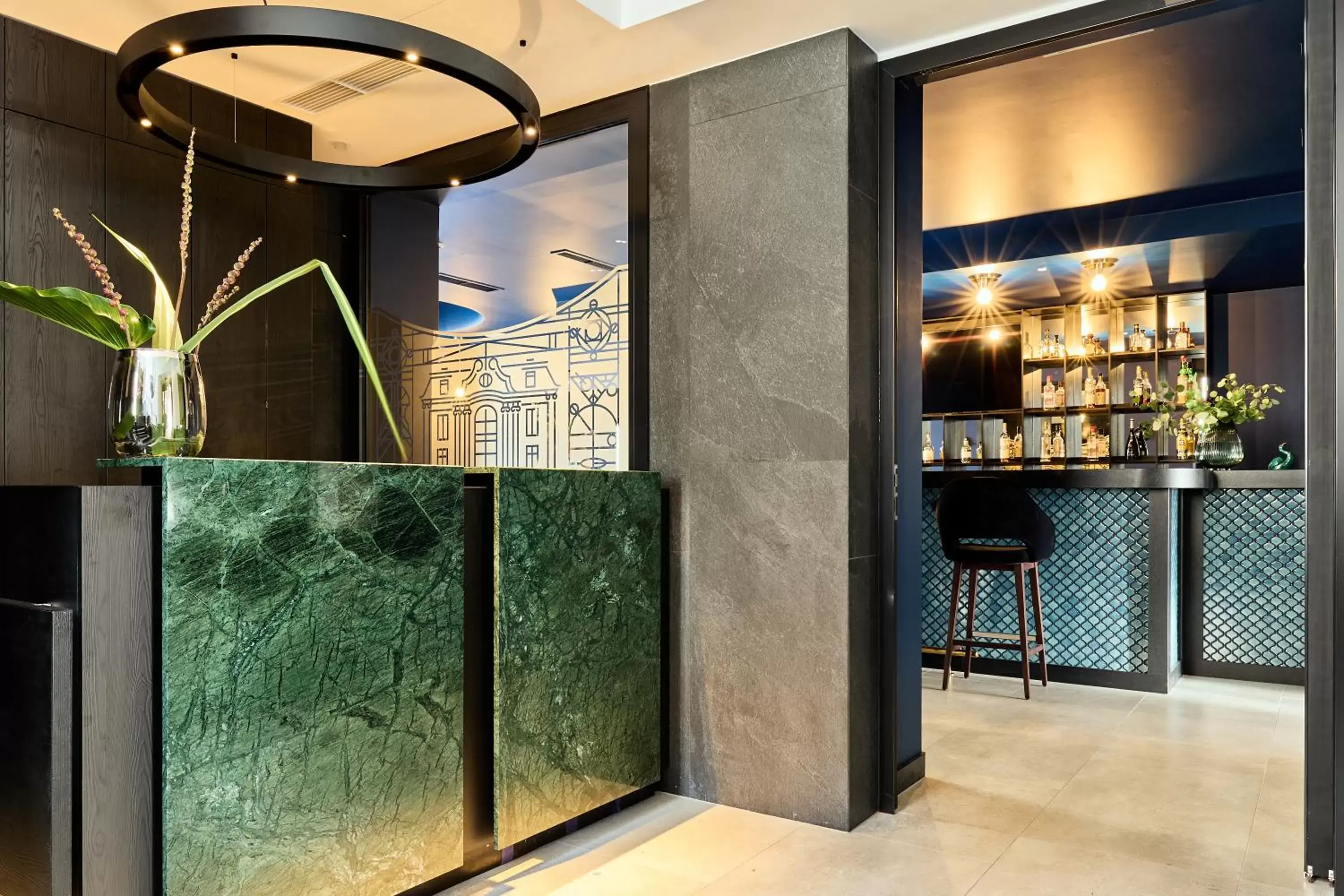 Lobby or reception in Hotel Liberté 33 Lobby or reception in Hotel Liberté 33