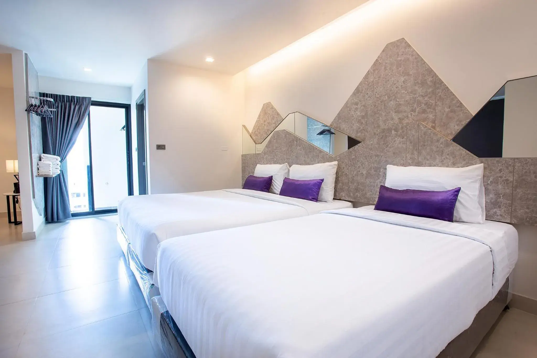 Bedroom, Bed in Spittze Hotel Pratunam