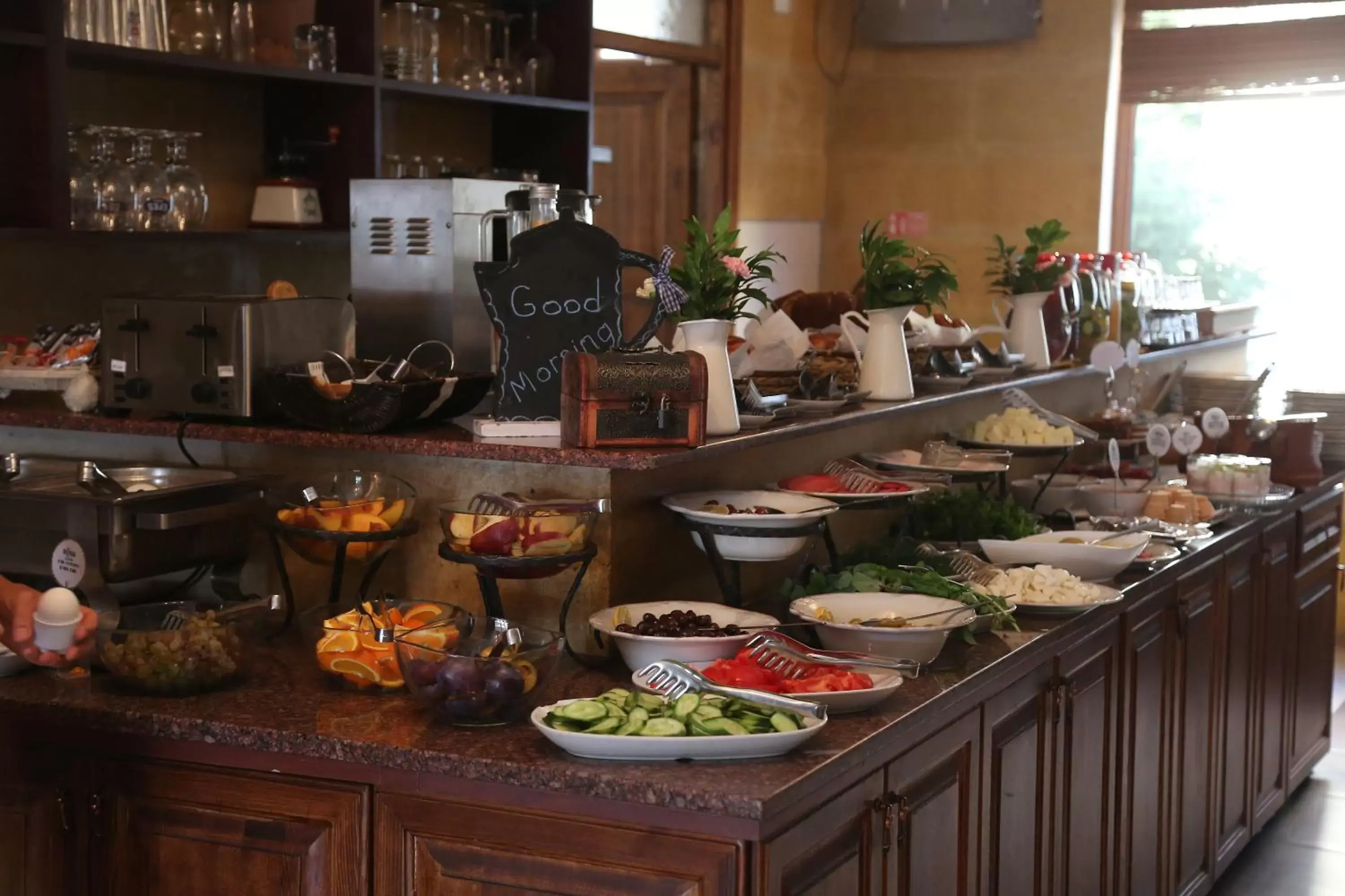 Buffet breakfast in Royal Stone Houses - Goreme