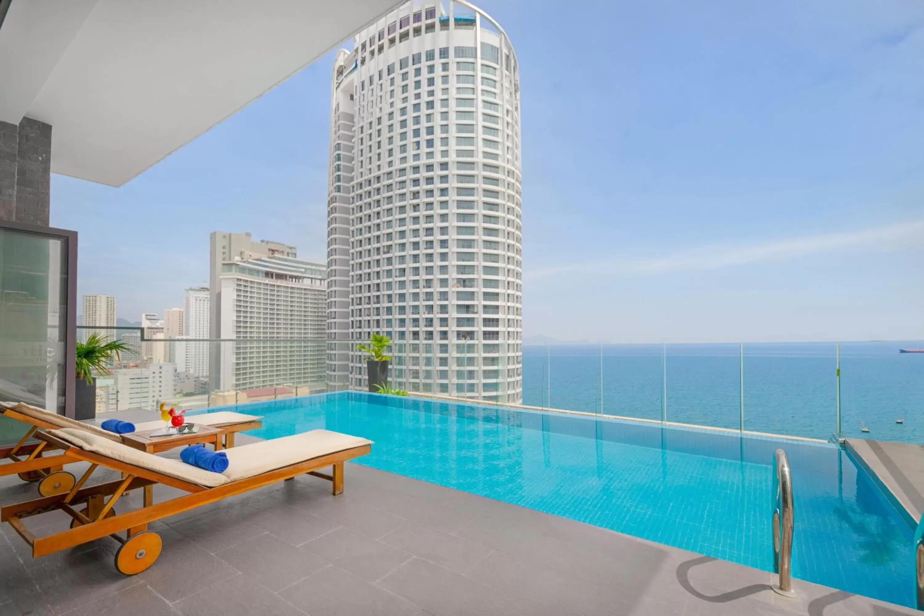 Swimming pool in Atlantic Nha Trang Hotel