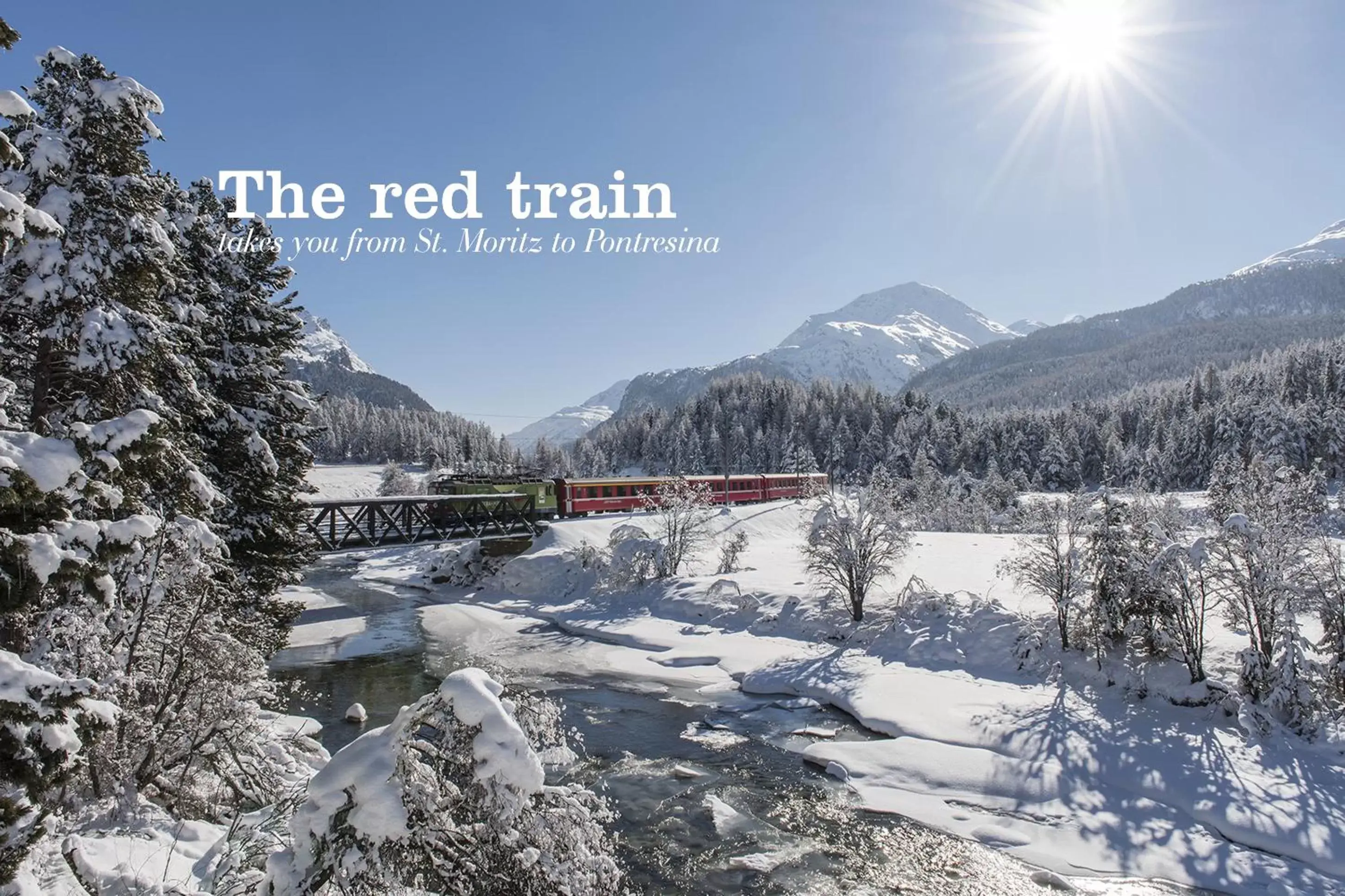 Nearby landmark, Winter in Hotel Saratz Pontresina