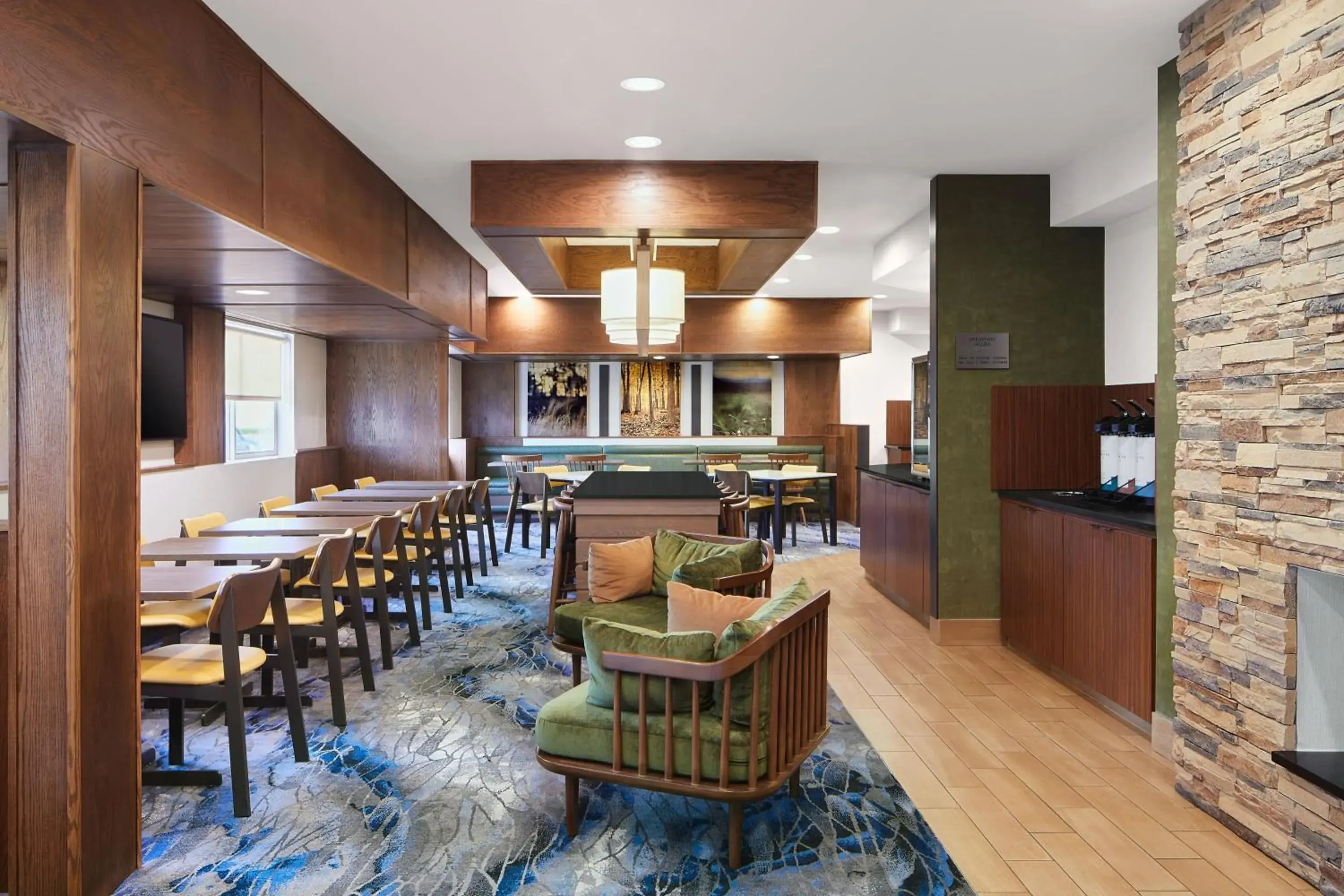 Lobby or reception, Restaurant/Places to Eat in Fairfield Inn by Marriott Huntsville