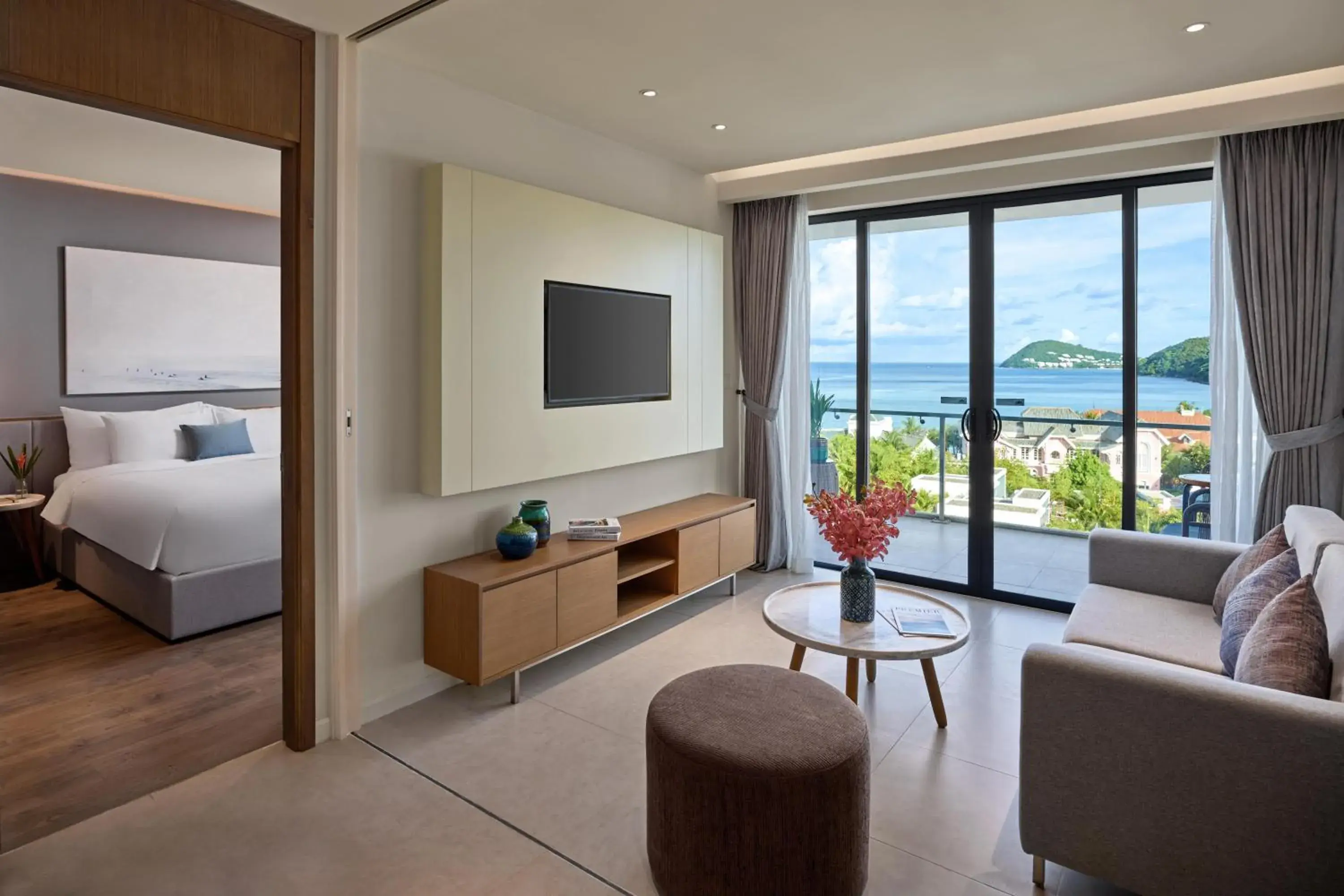 View (from property/room), Seating Area in Premier Residences Phu Quoc Emerald Bay Managed by Accor