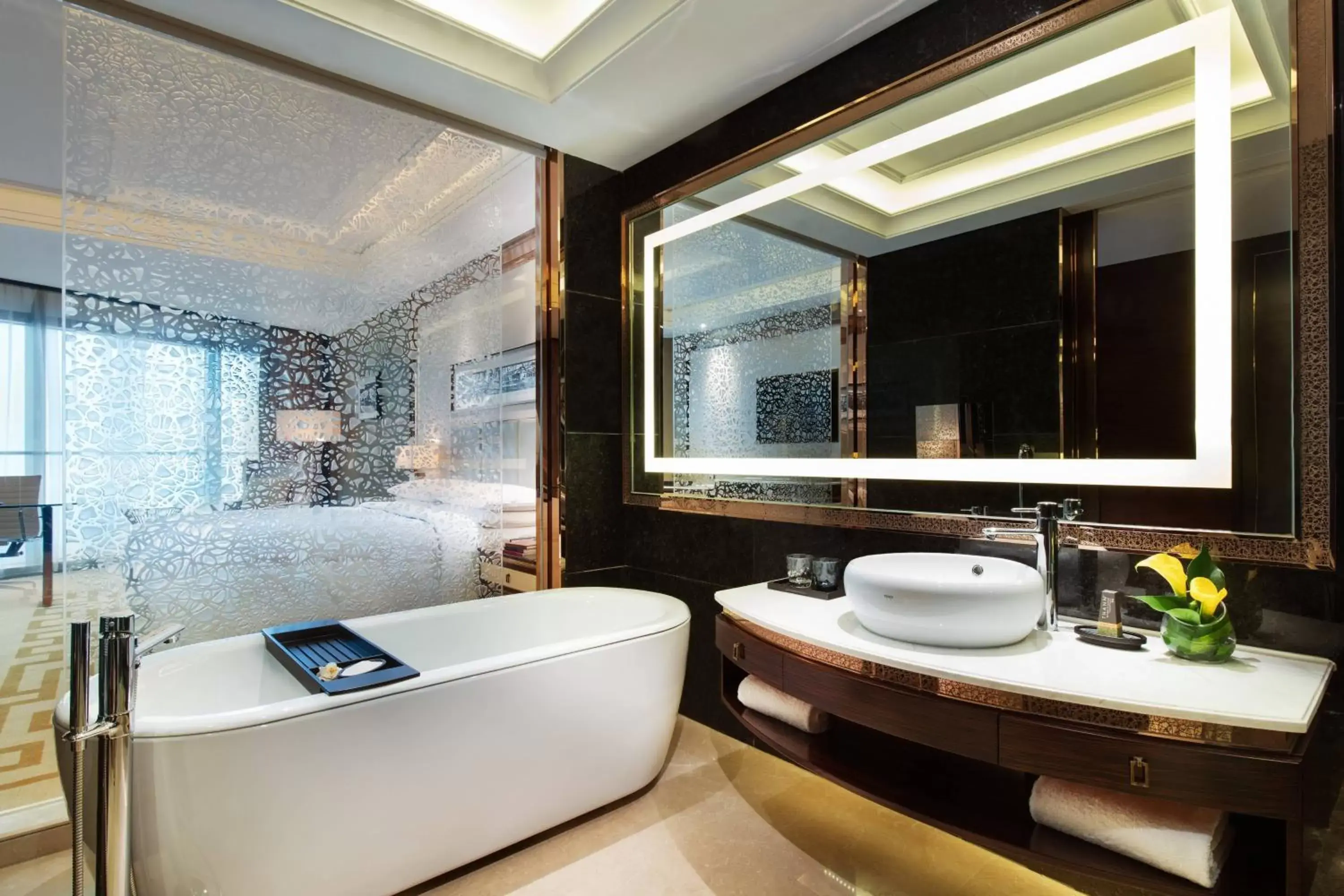 Bathroom in Changzhou Marriott Hotel