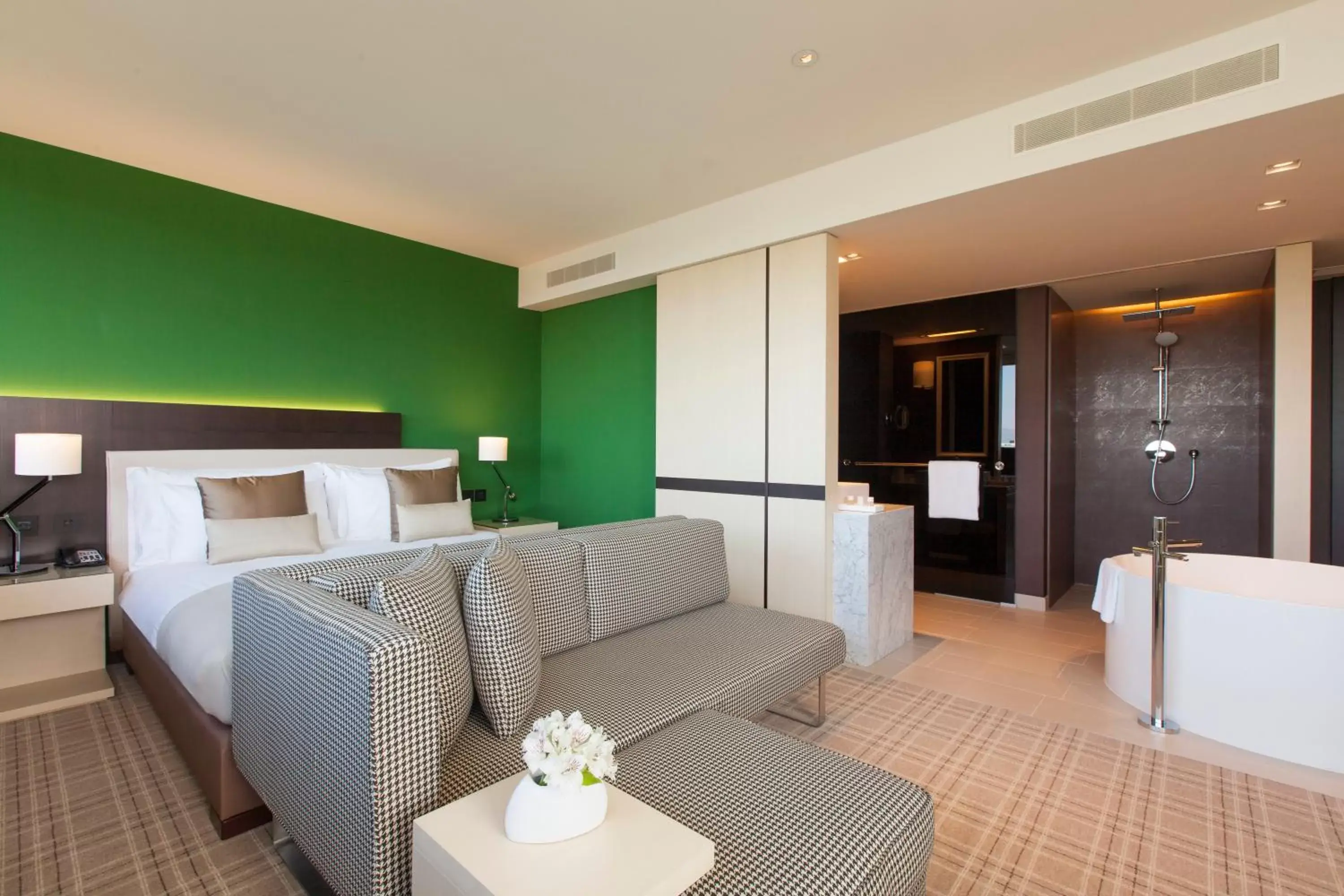Bedroom in Crowne Plaza Geneva, an IHG Hotel