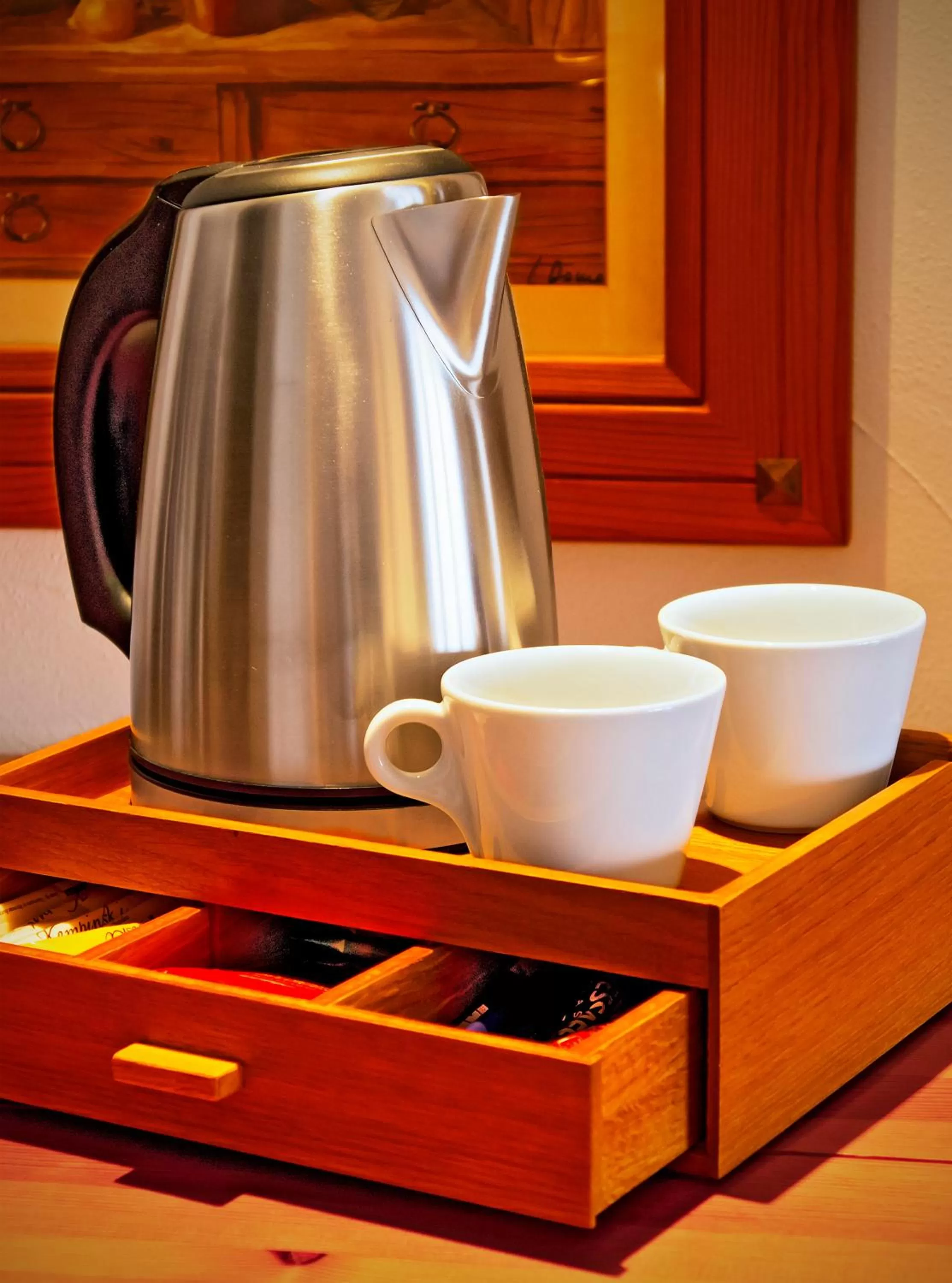 Coffee/tea facilities in Kempinski Hotel Grand Arena Bansko