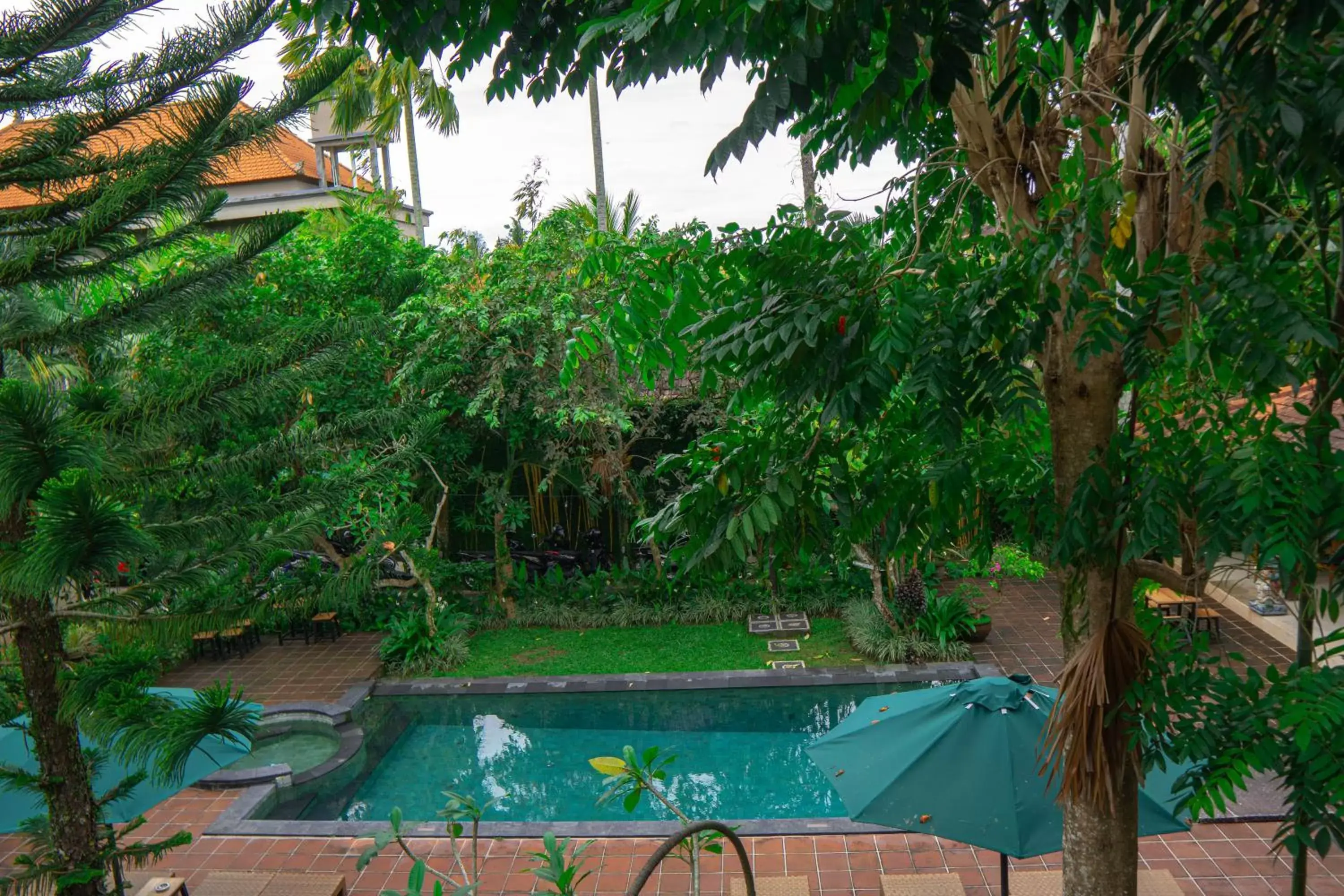 Swimming pool, Pool View in Artini Bisma Ubud Hotel